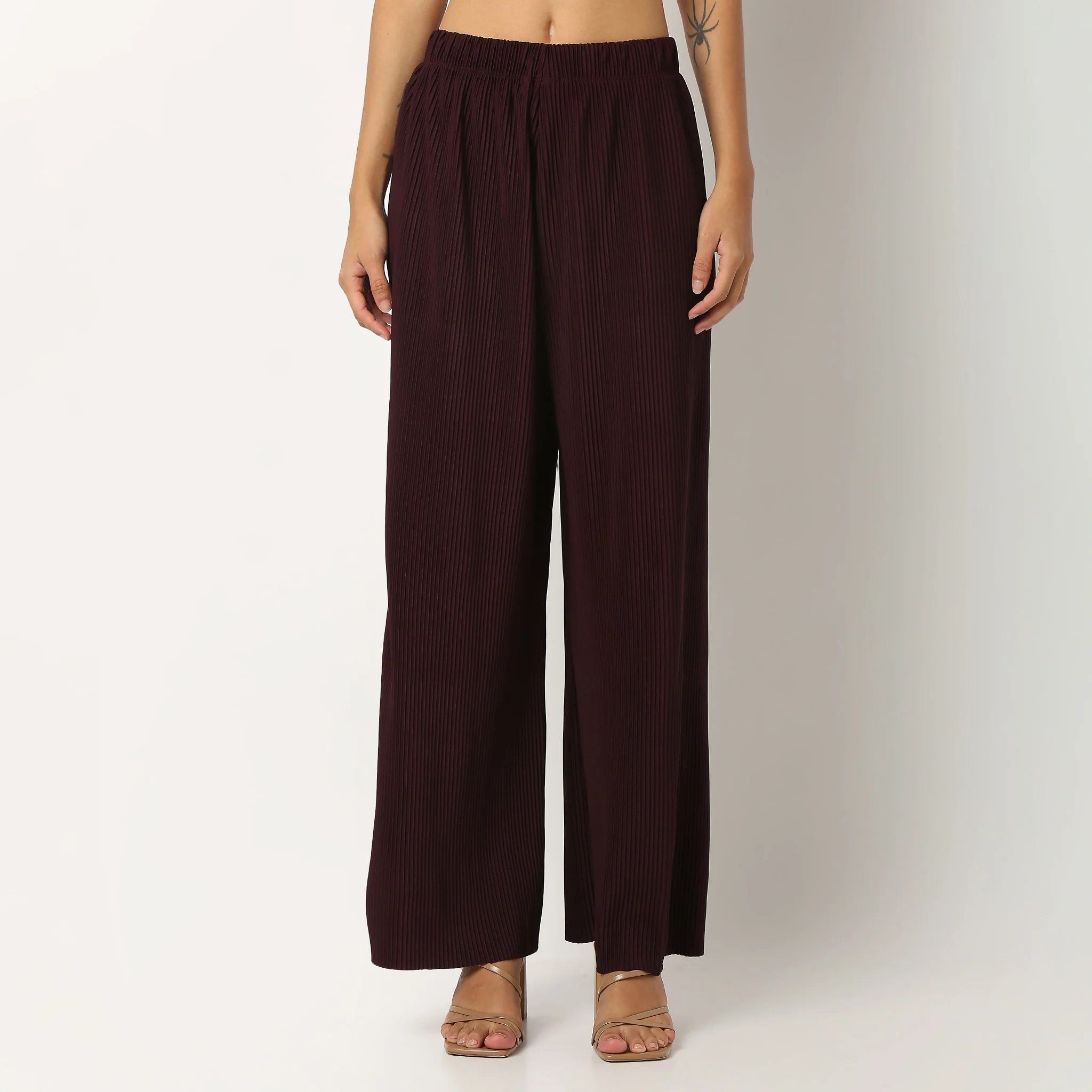 Structured Straight Palazzos - Image 12