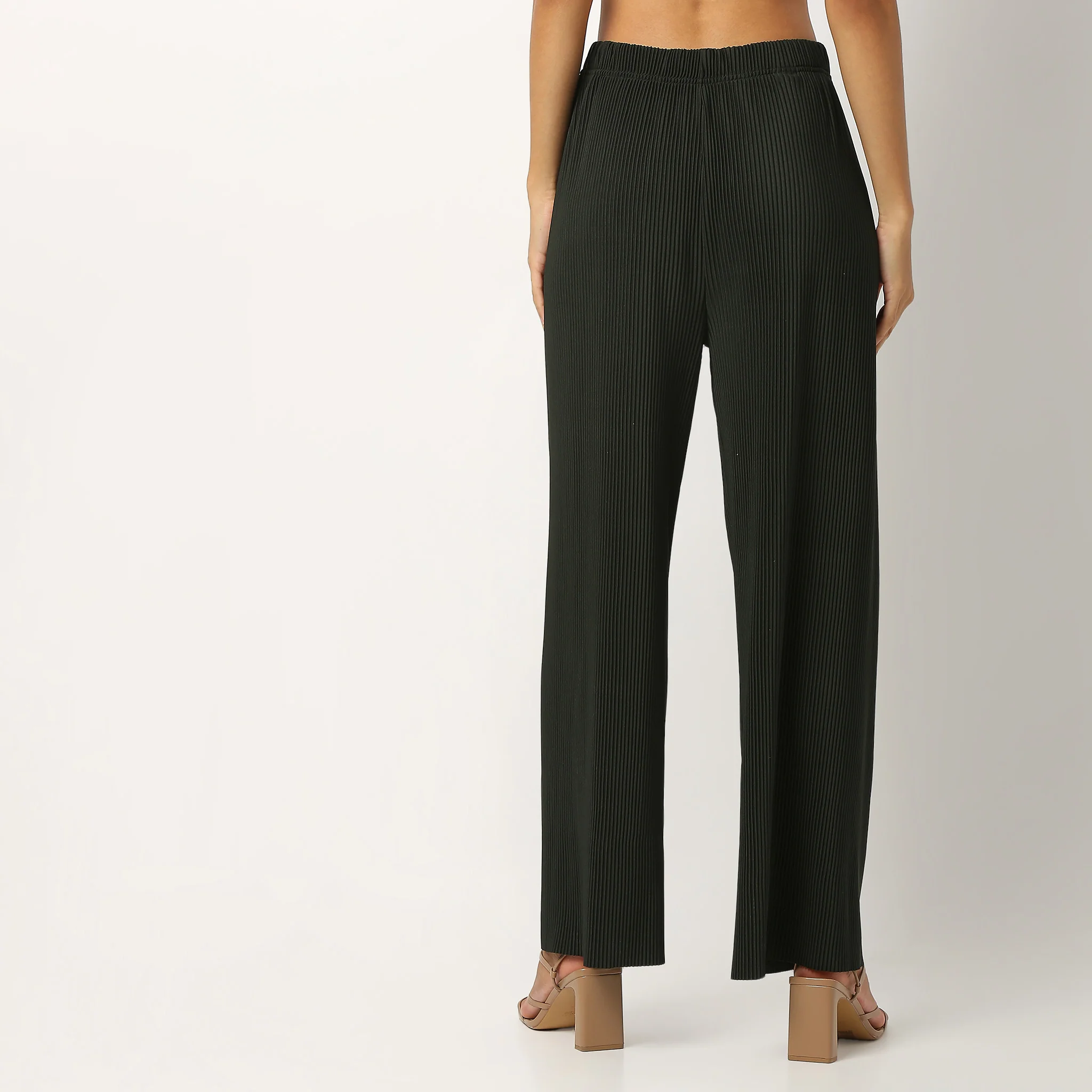Structured Straight Palazzos - Image 8