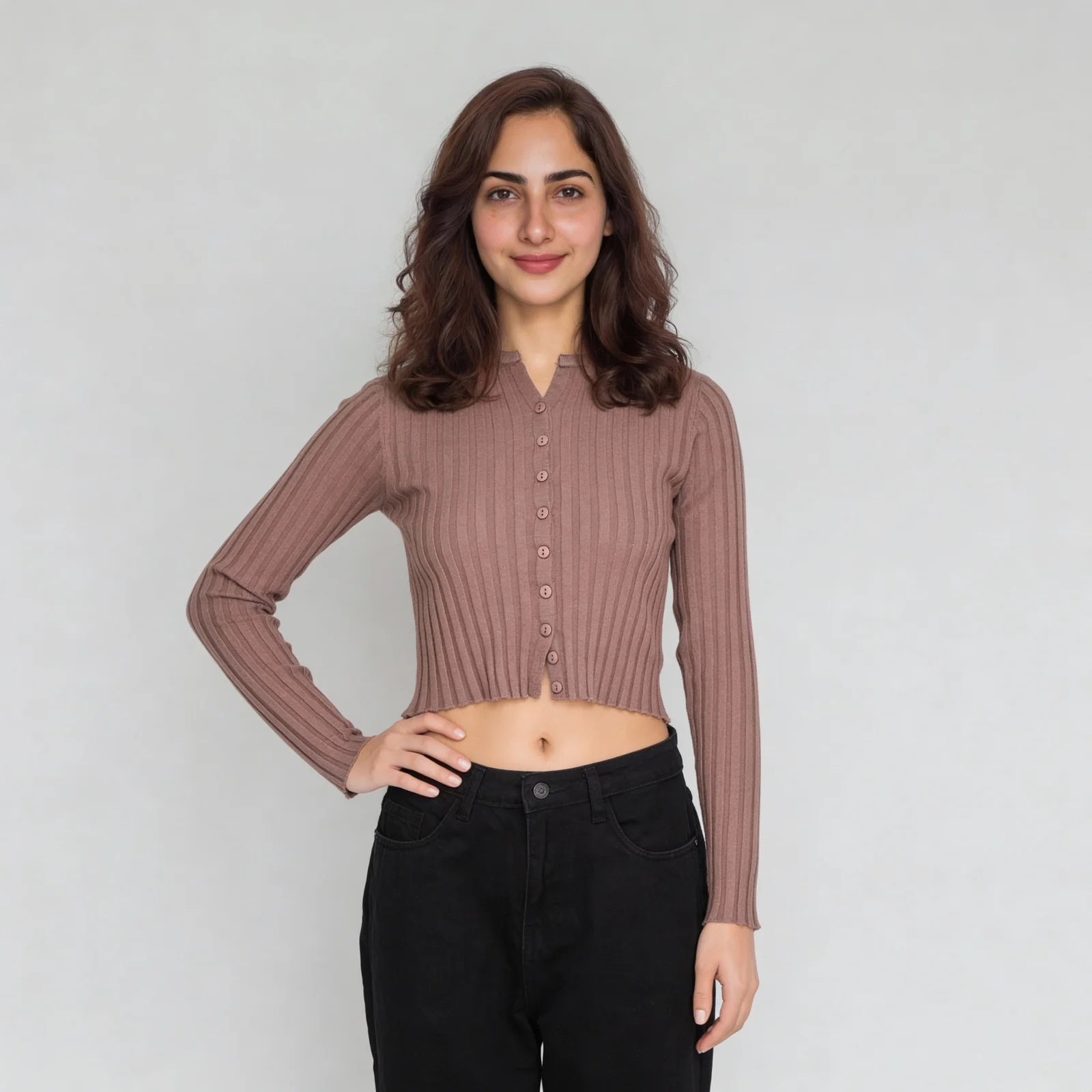 Ribbed Flatknit Top - Image 2