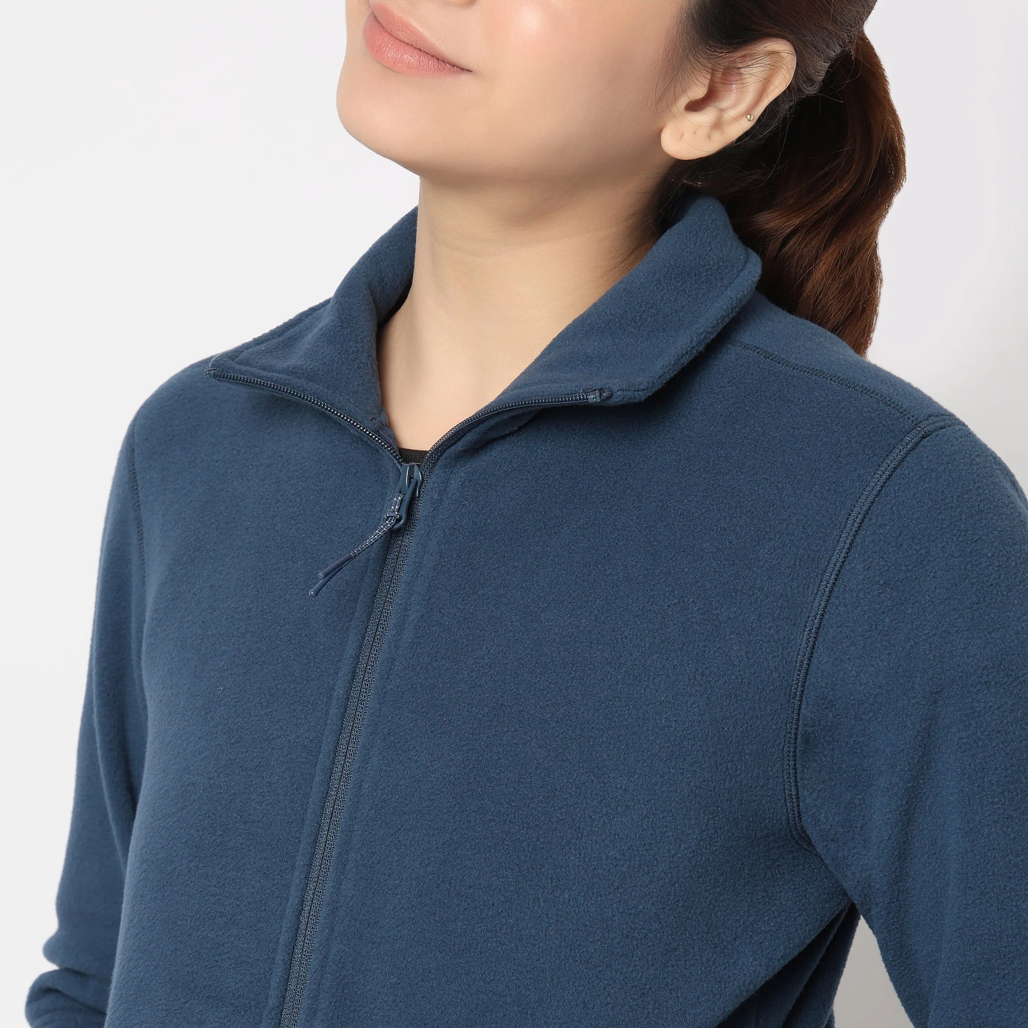 Heat-X Polair Fleece High Neck Jacket - Comfort Stretch with Welt Pockets - Image 16