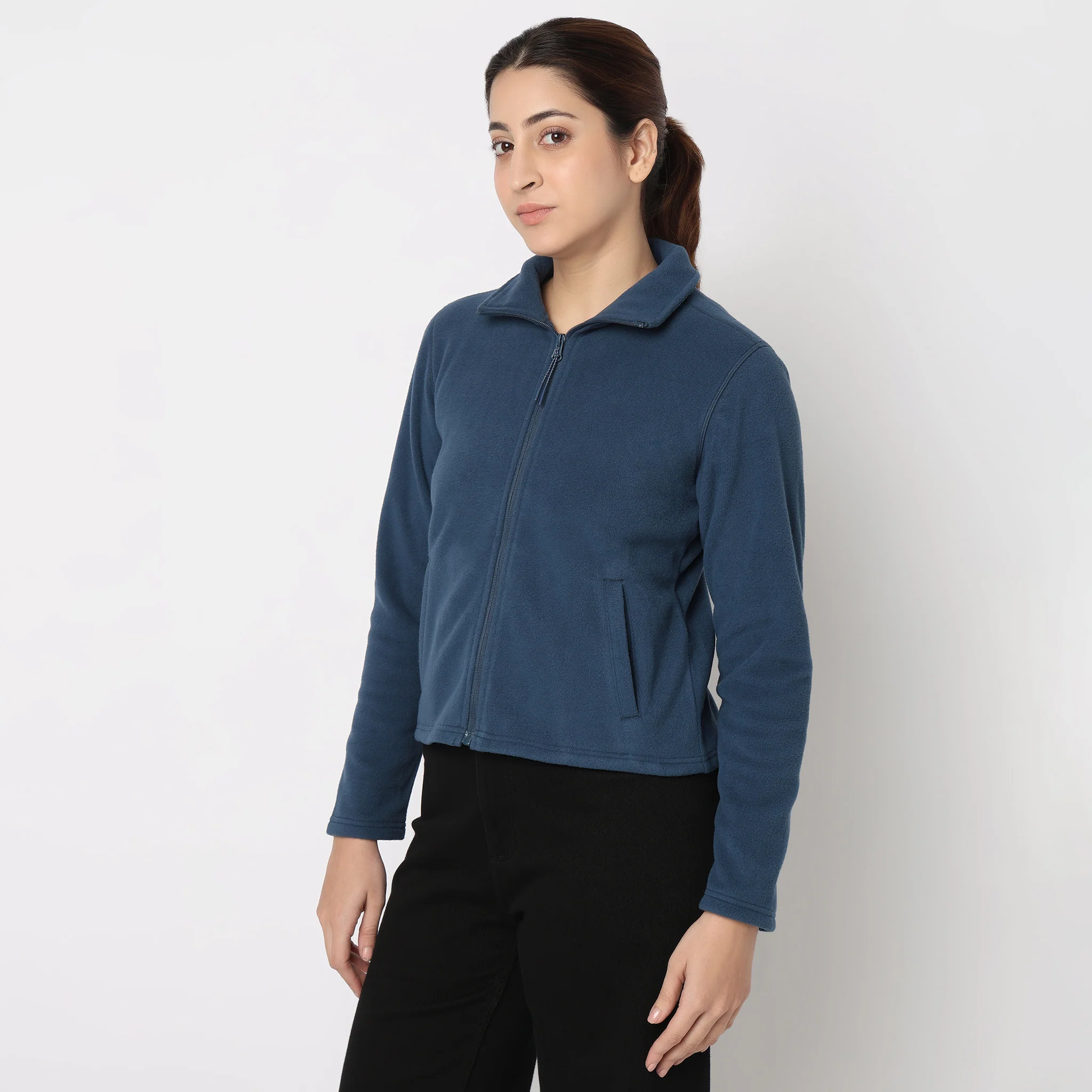 Heat-X Polair Fleece High Neck Jacket - Comfort Stretch with Welt Pockets - Image 17