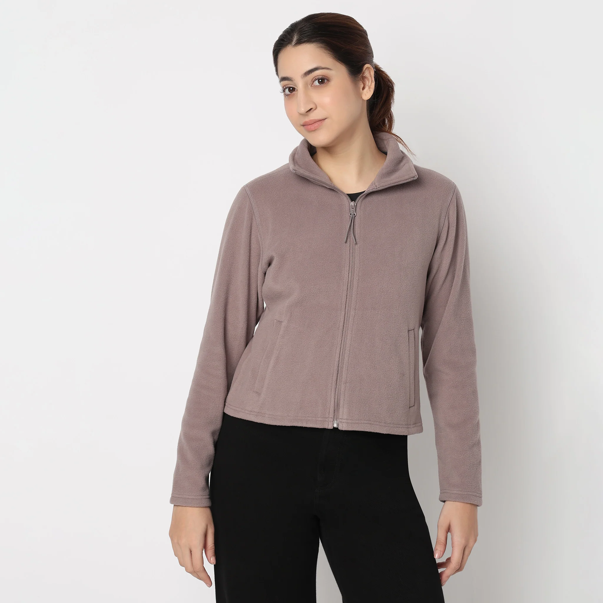 Heat-X Polair Fleece High Neck Jacket - Comfort Stretch with Welt Pockets - Image 20