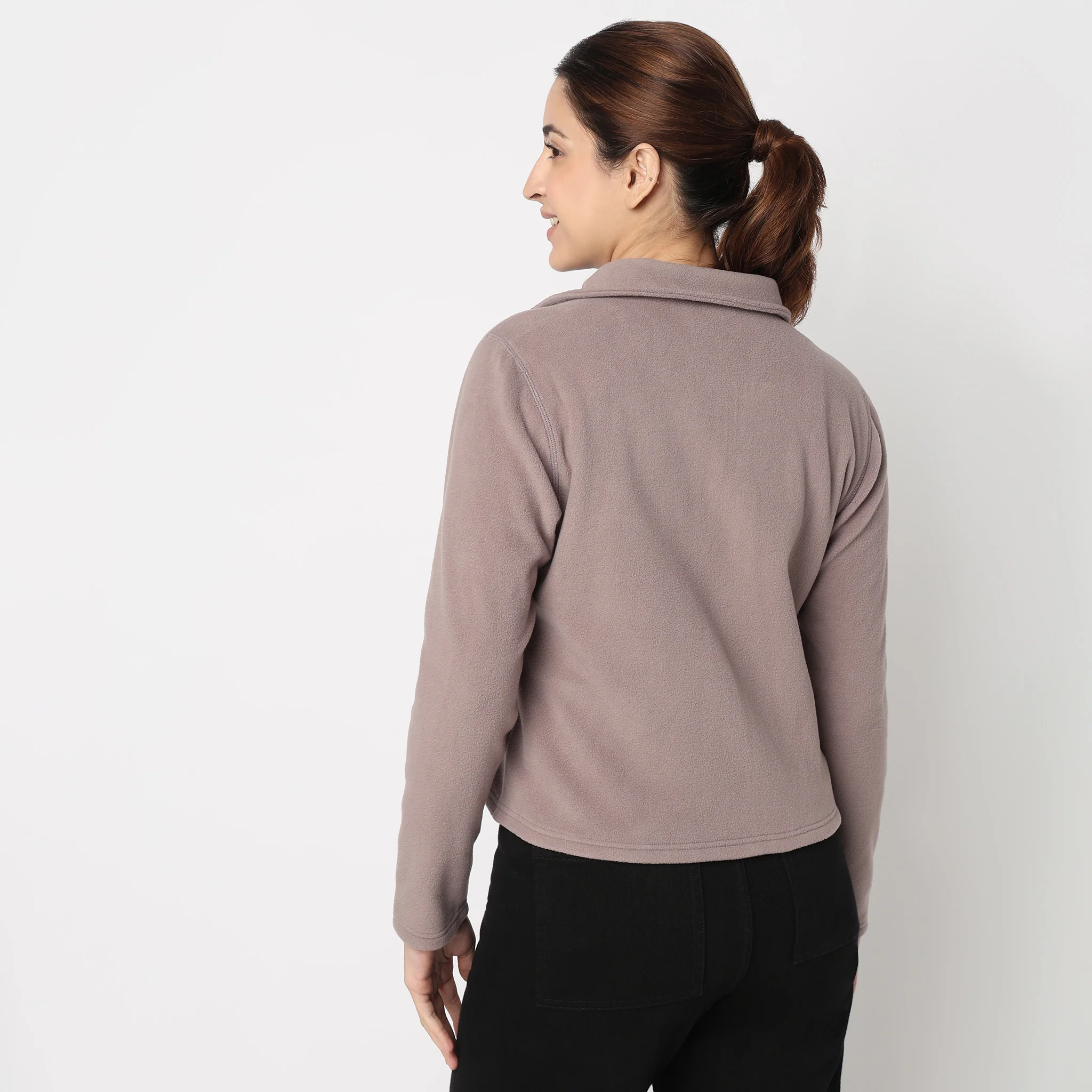 Heat-X Polair Fleece High Neck Jacket - Comfort Stretch with Welt Pockets - Image 21