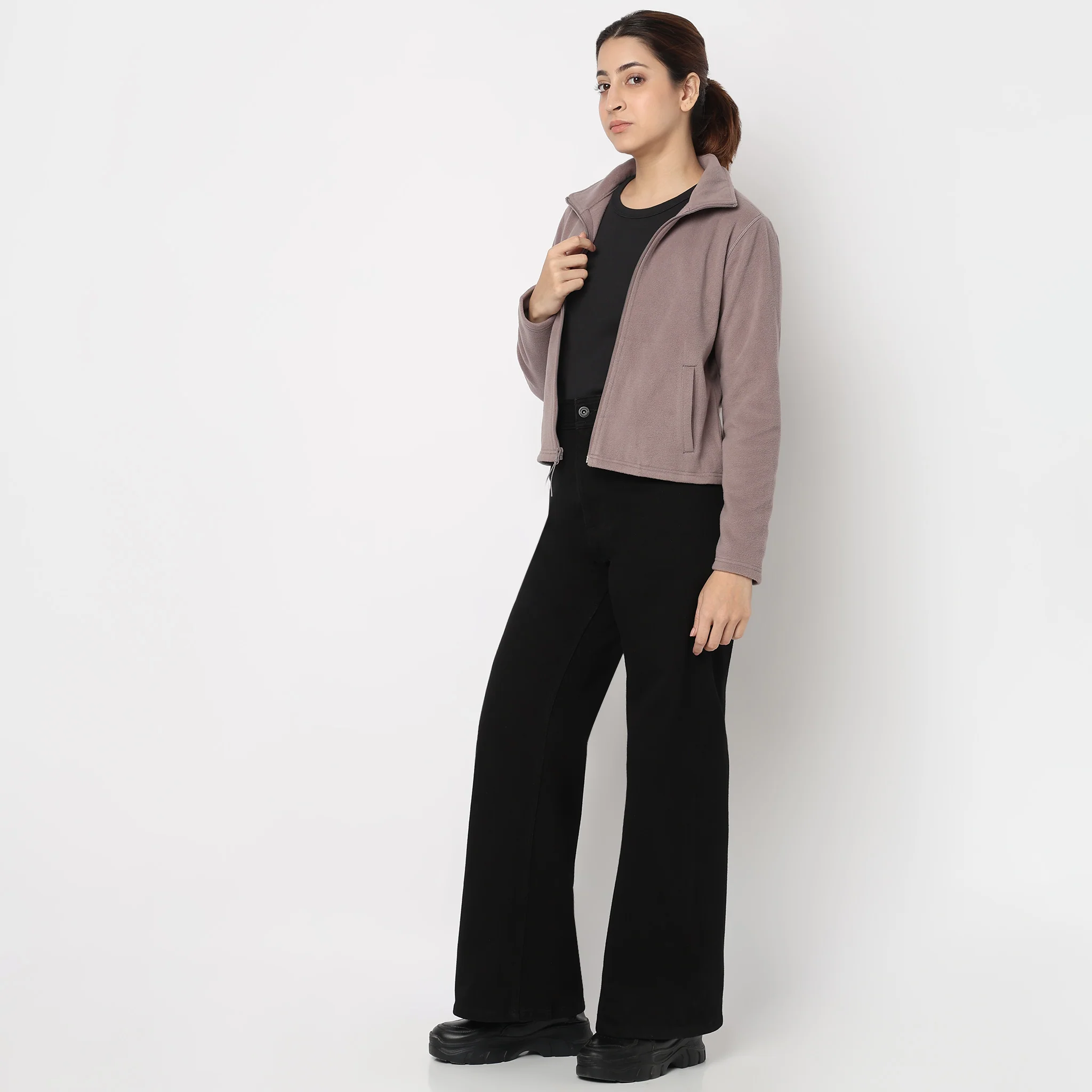 Heat-X Polair Fleece High Neck Jacket - Comfort Stretch with Welt Pockets - Image 23