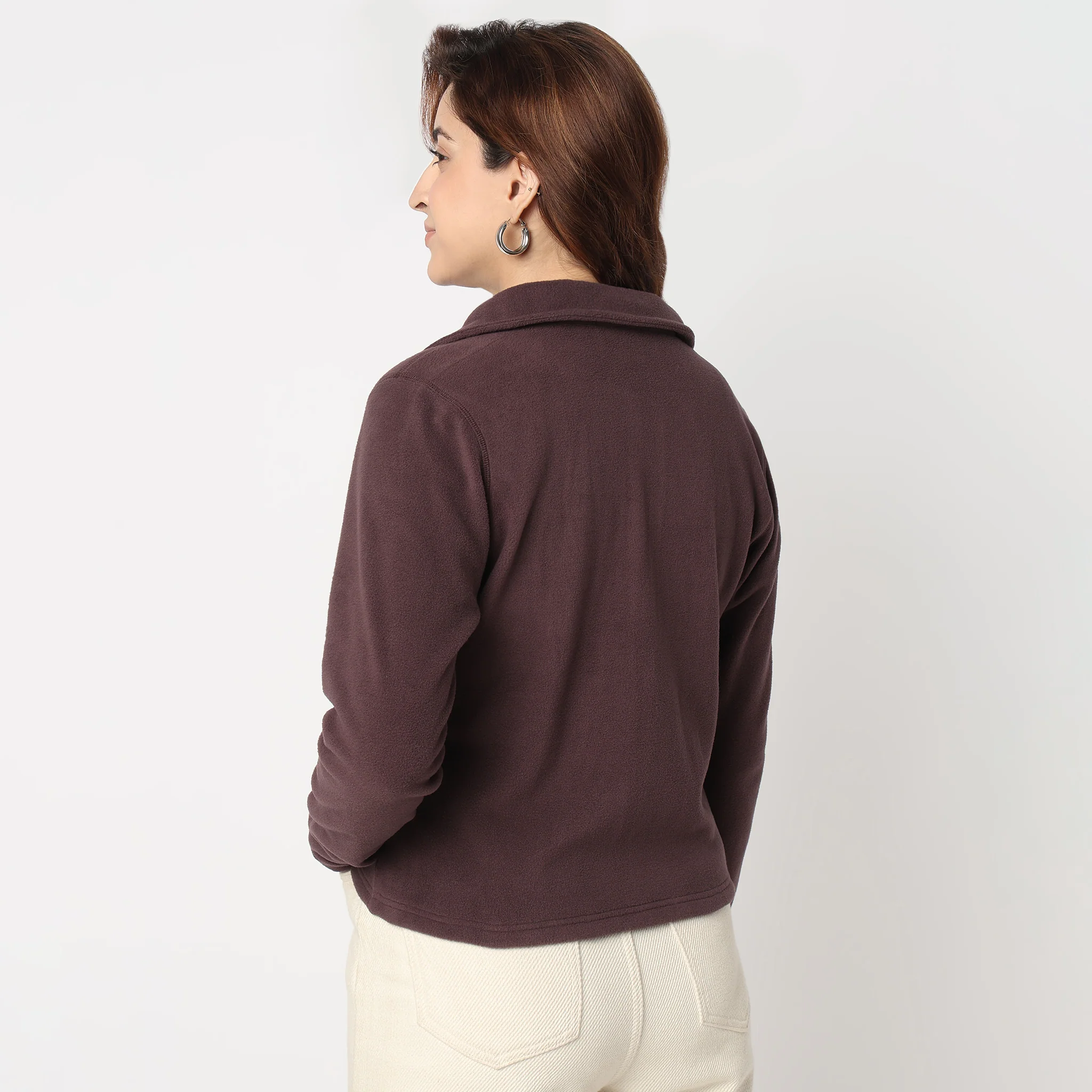 Heat-X Polair Fleece High Neck Jacket - Comfort Stretch with Welt Pockets - Image 9