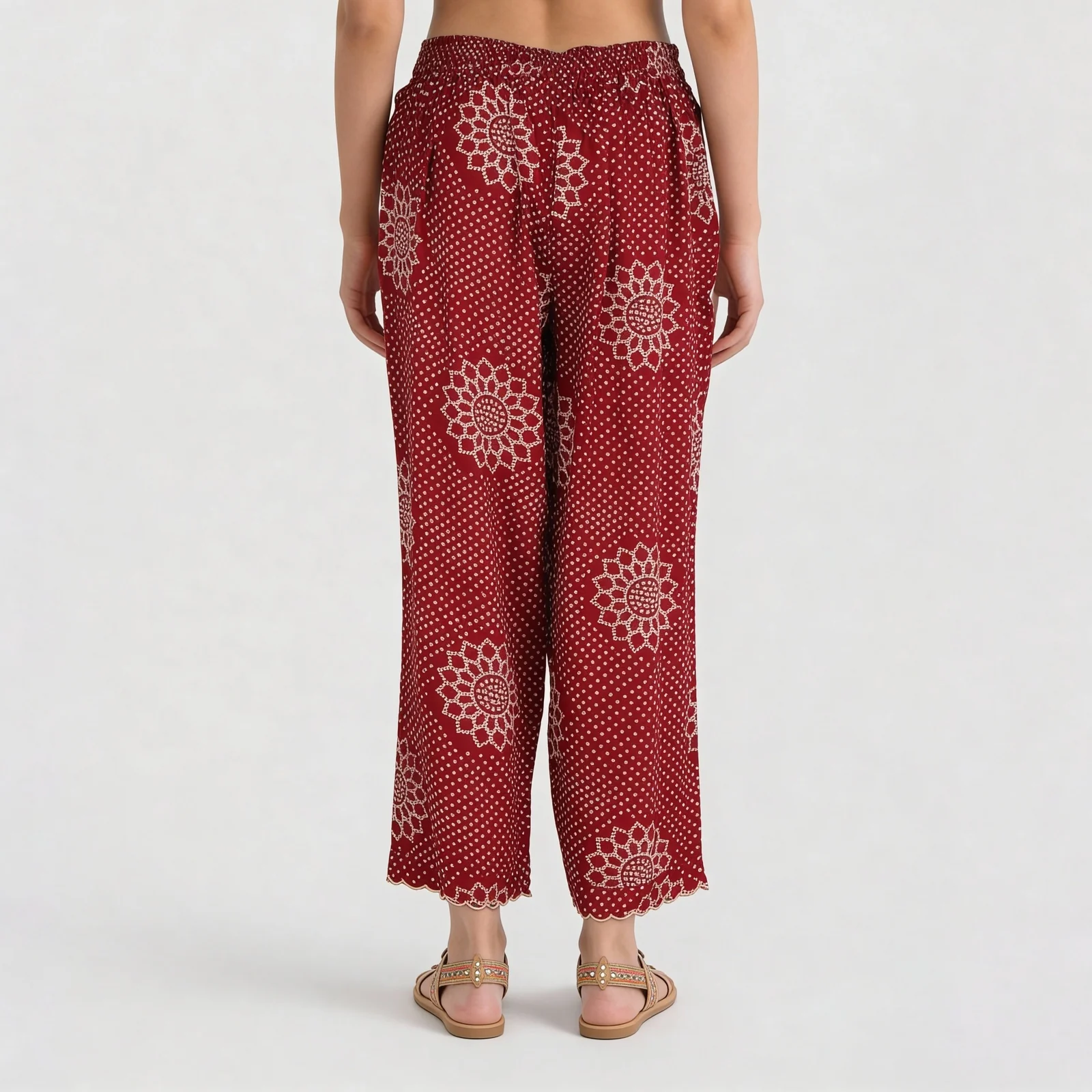 Prinetd Mid Rise Travel Pants - Image 3