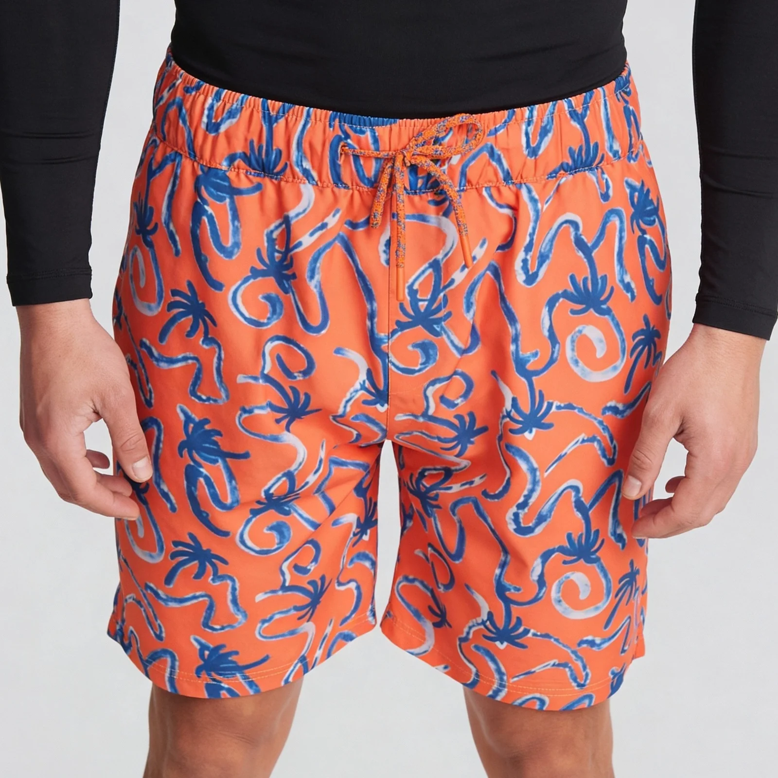 Printed Air Dry Surfer Shorts - Image 4