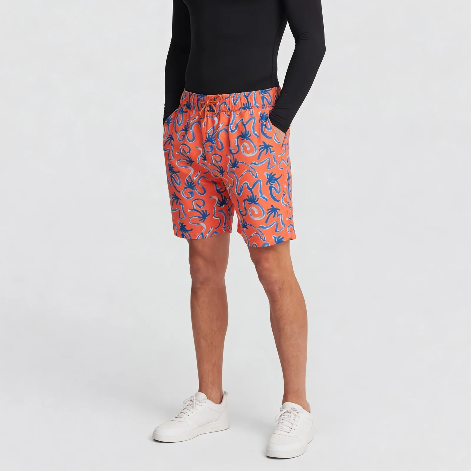 Printed Air Dry Surfer Shorts - Image 5