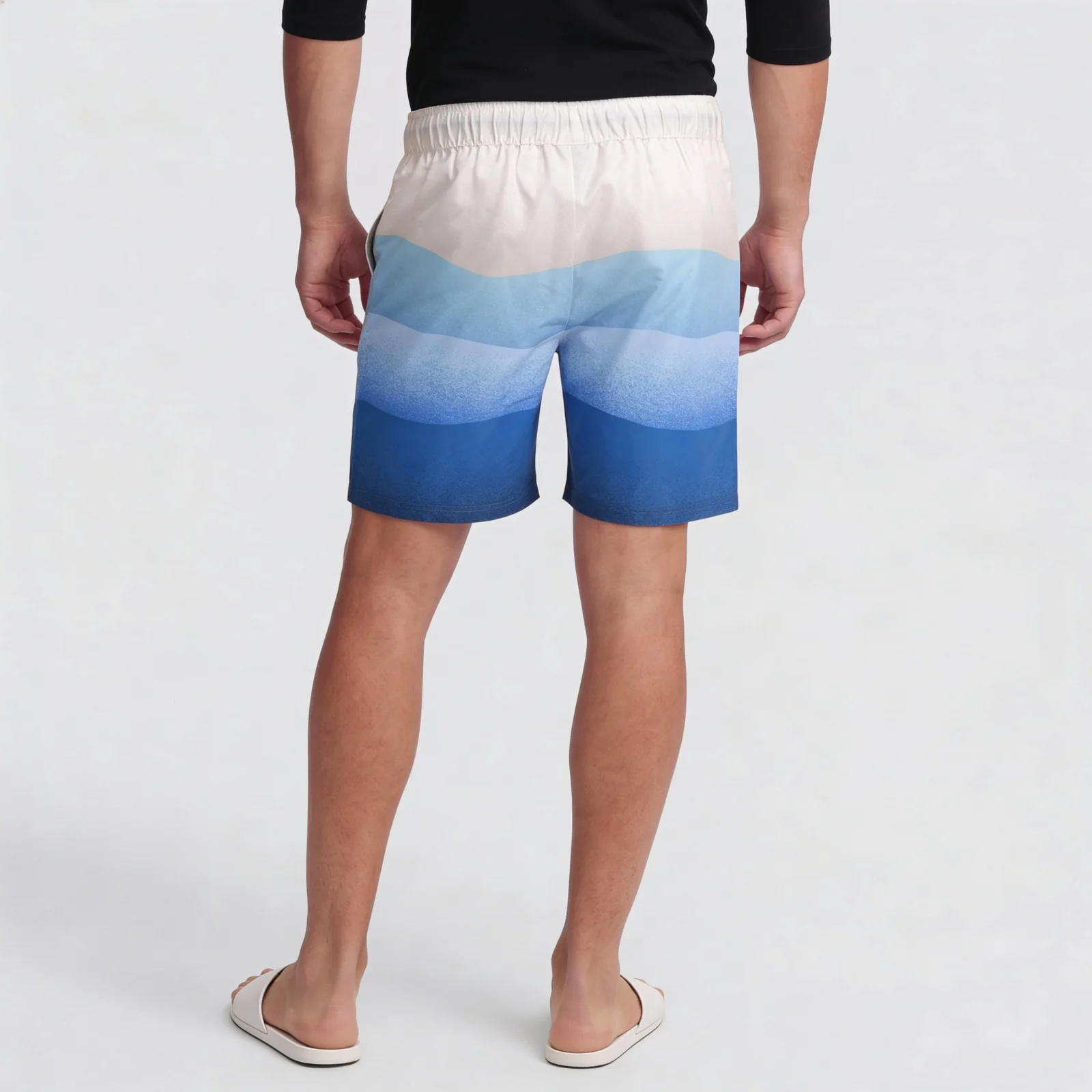 Printed Air Dry Surfer Shorts - Image 3