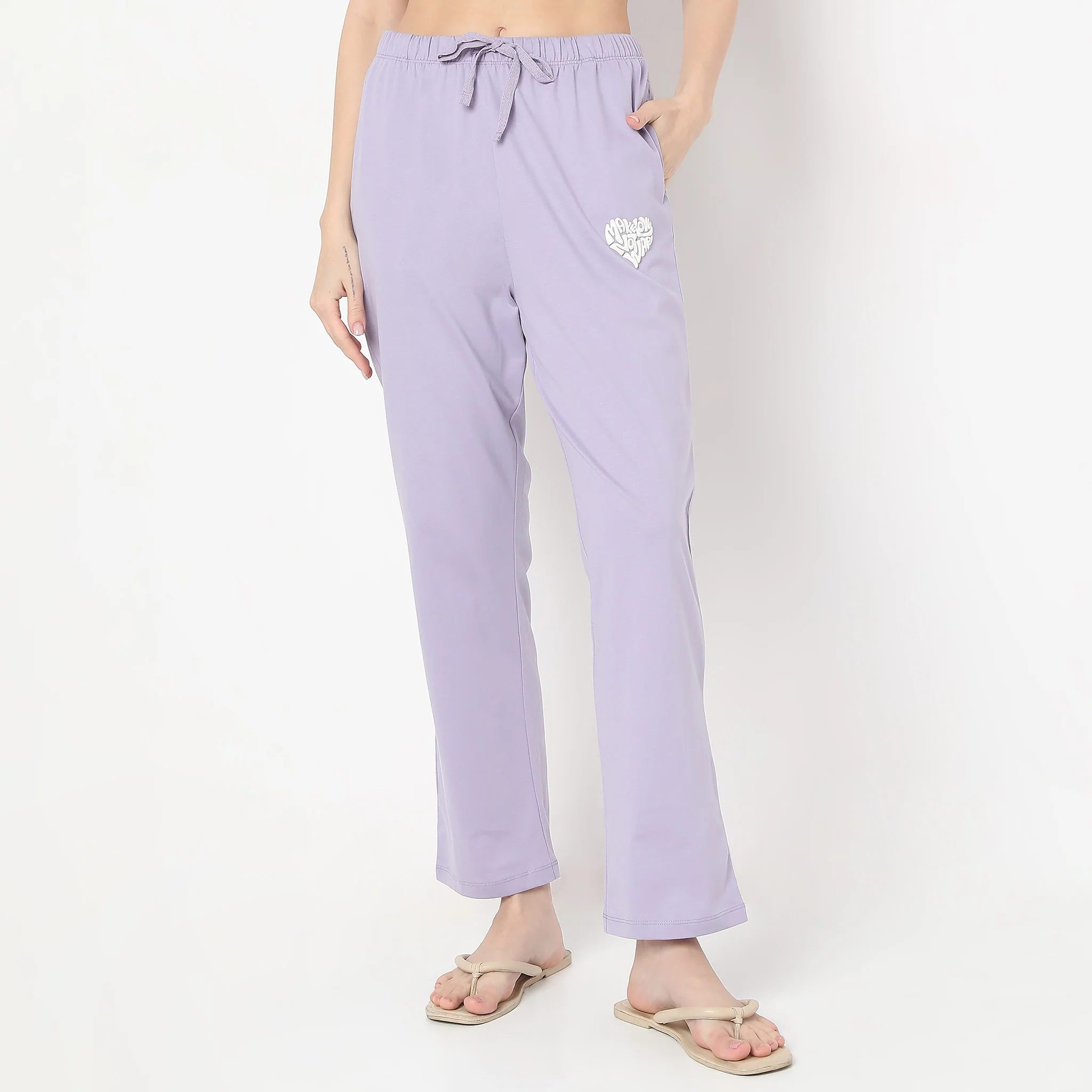 Printed Ankle Length Core Lounge Pyjamas - Image 2