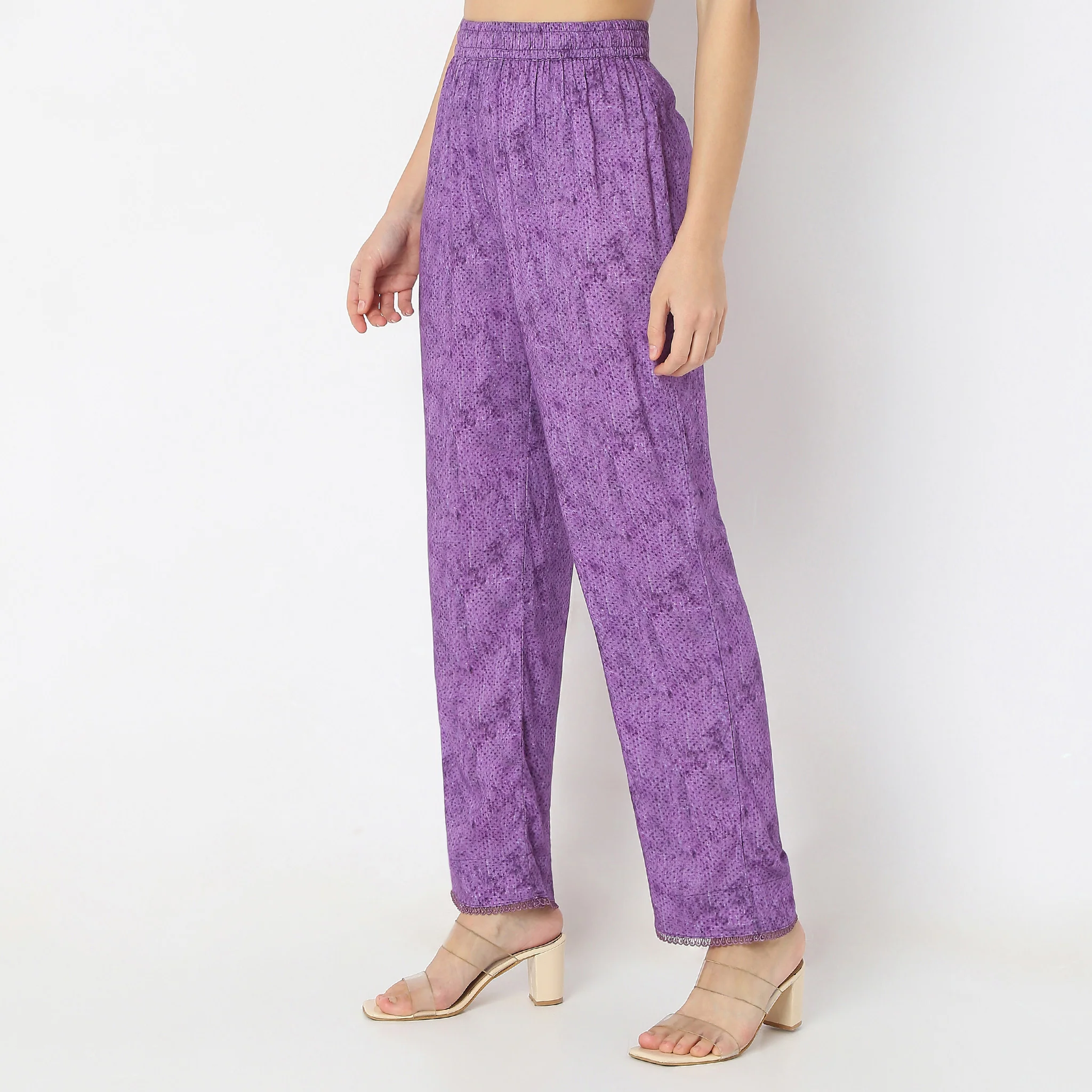 Printed Ankle Length Straight Pant - Image 5