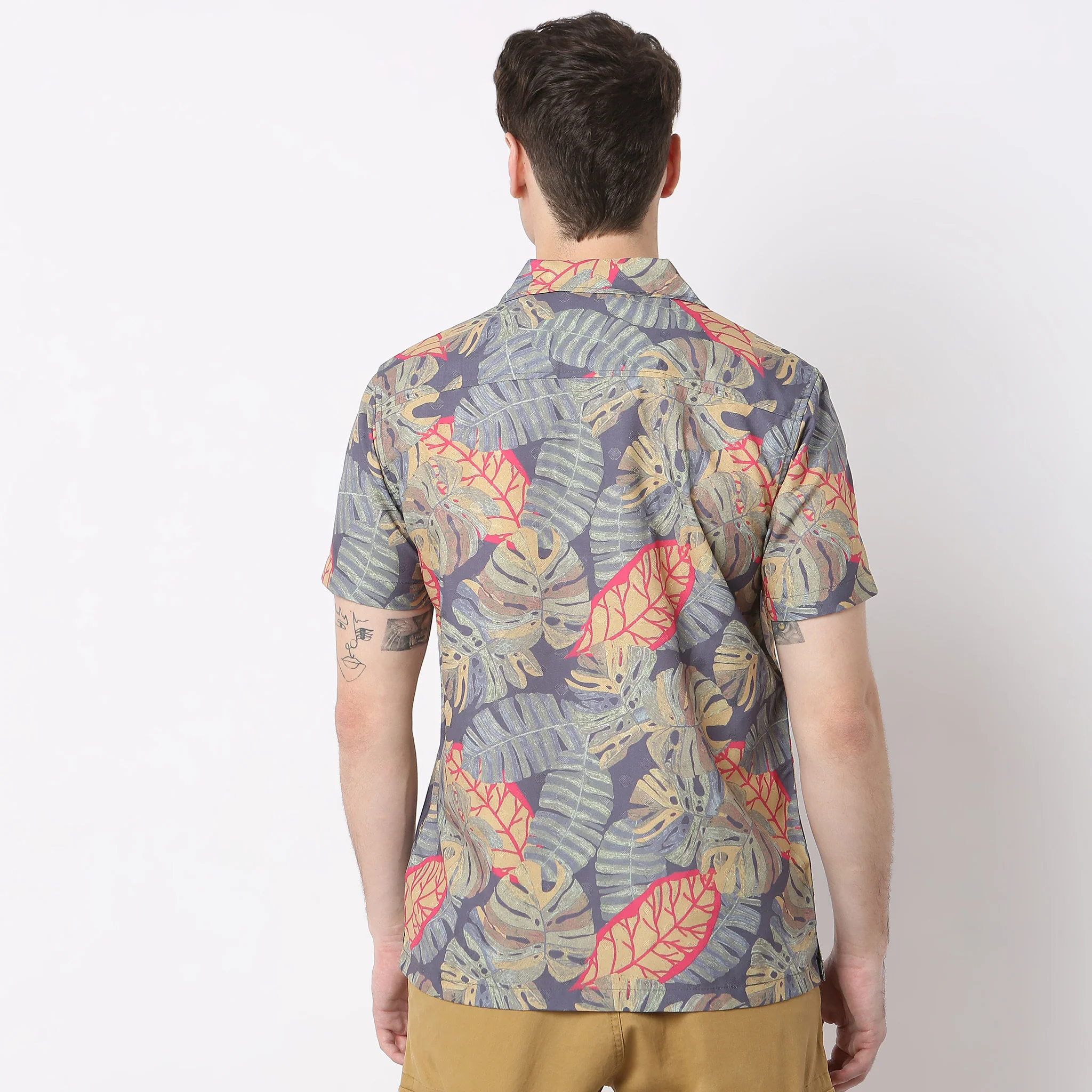 Retreat Shirtsᵉˣ - Printed Art Deco Havana Smart Cuban Half Sleeve - Image 3