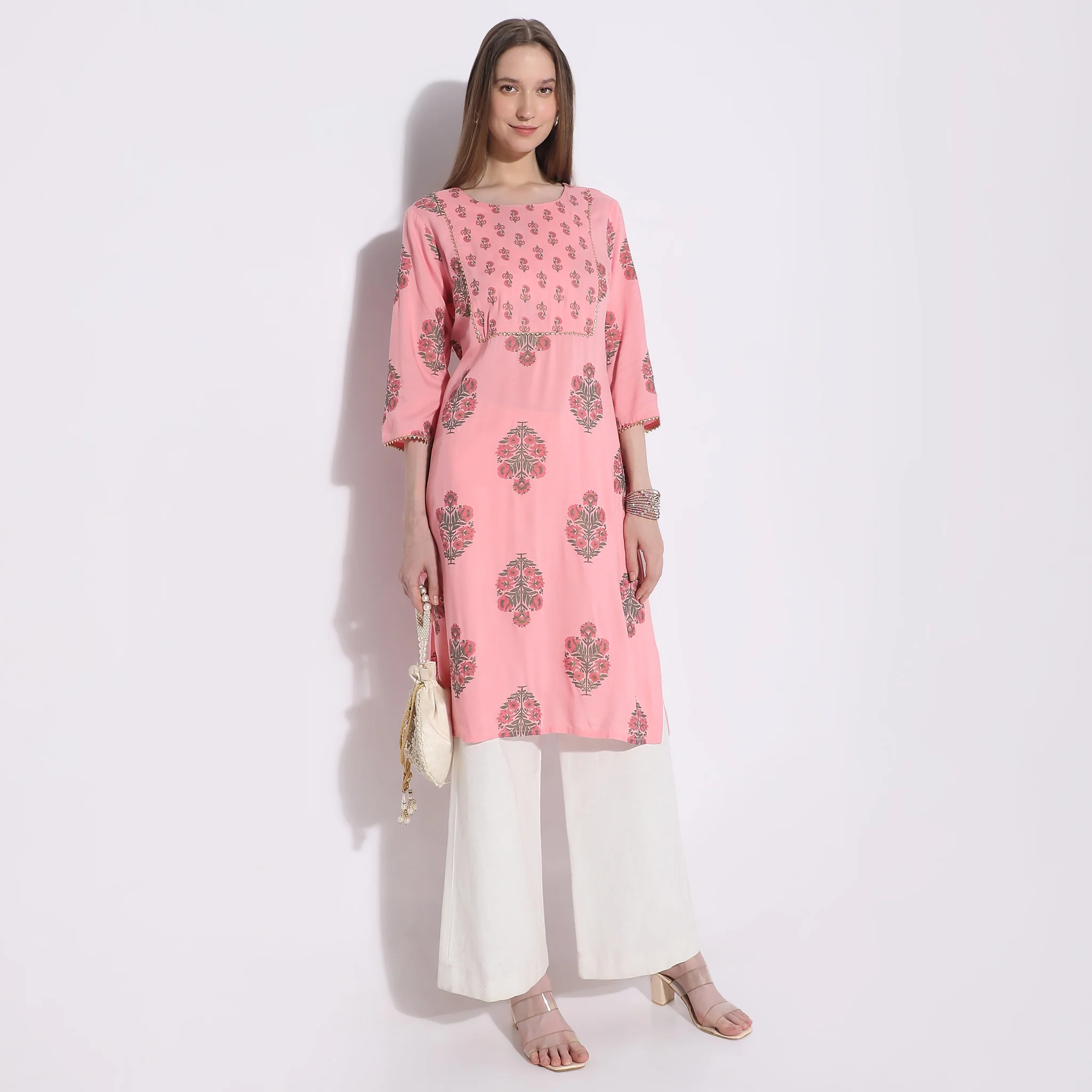 Printed Straight Kurta