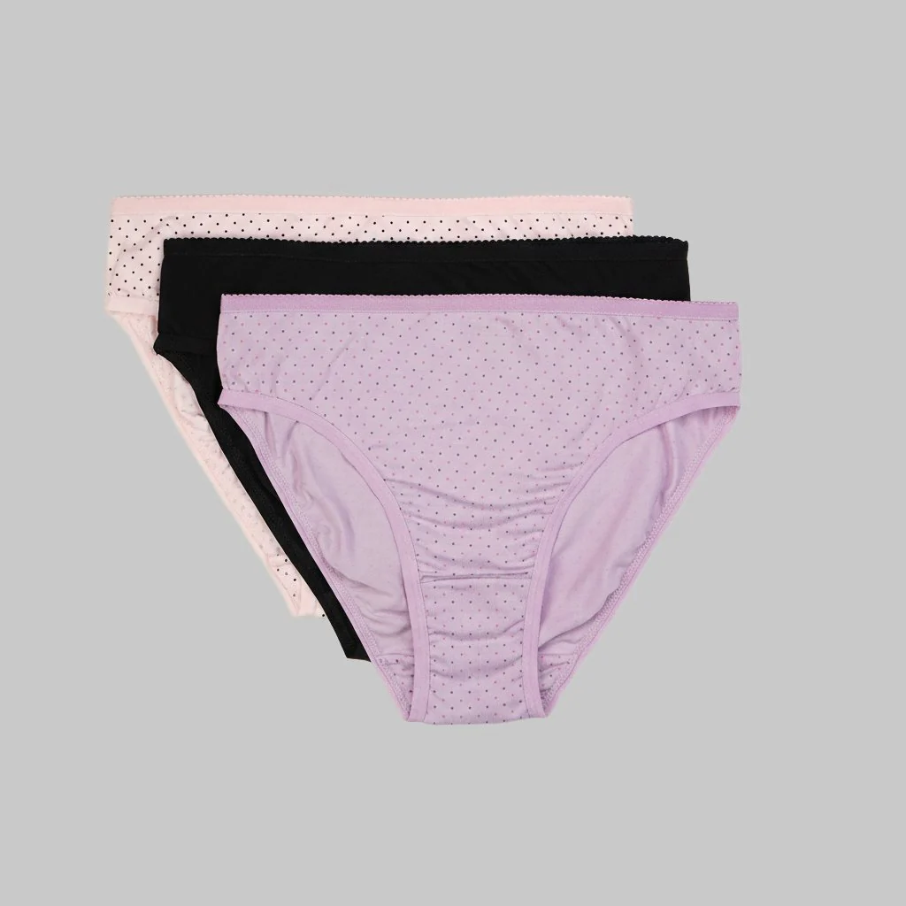 Printed Bikini Panties - Pack of 3 - Image 6