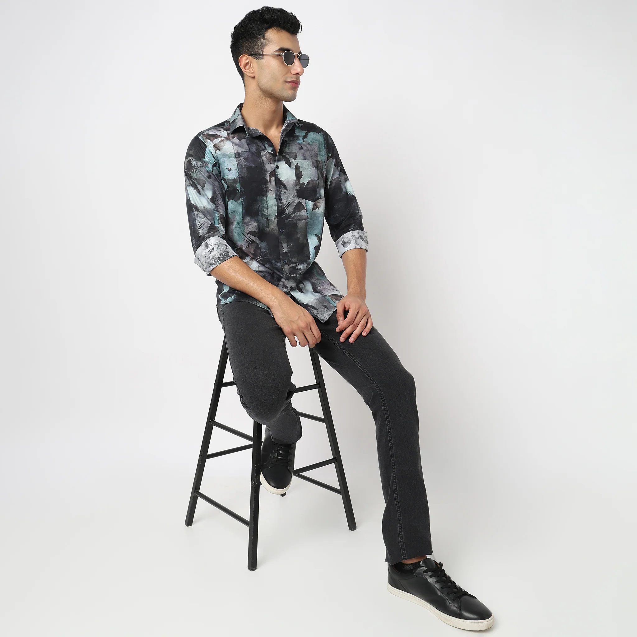 Printed Celebration Cuban Shirt