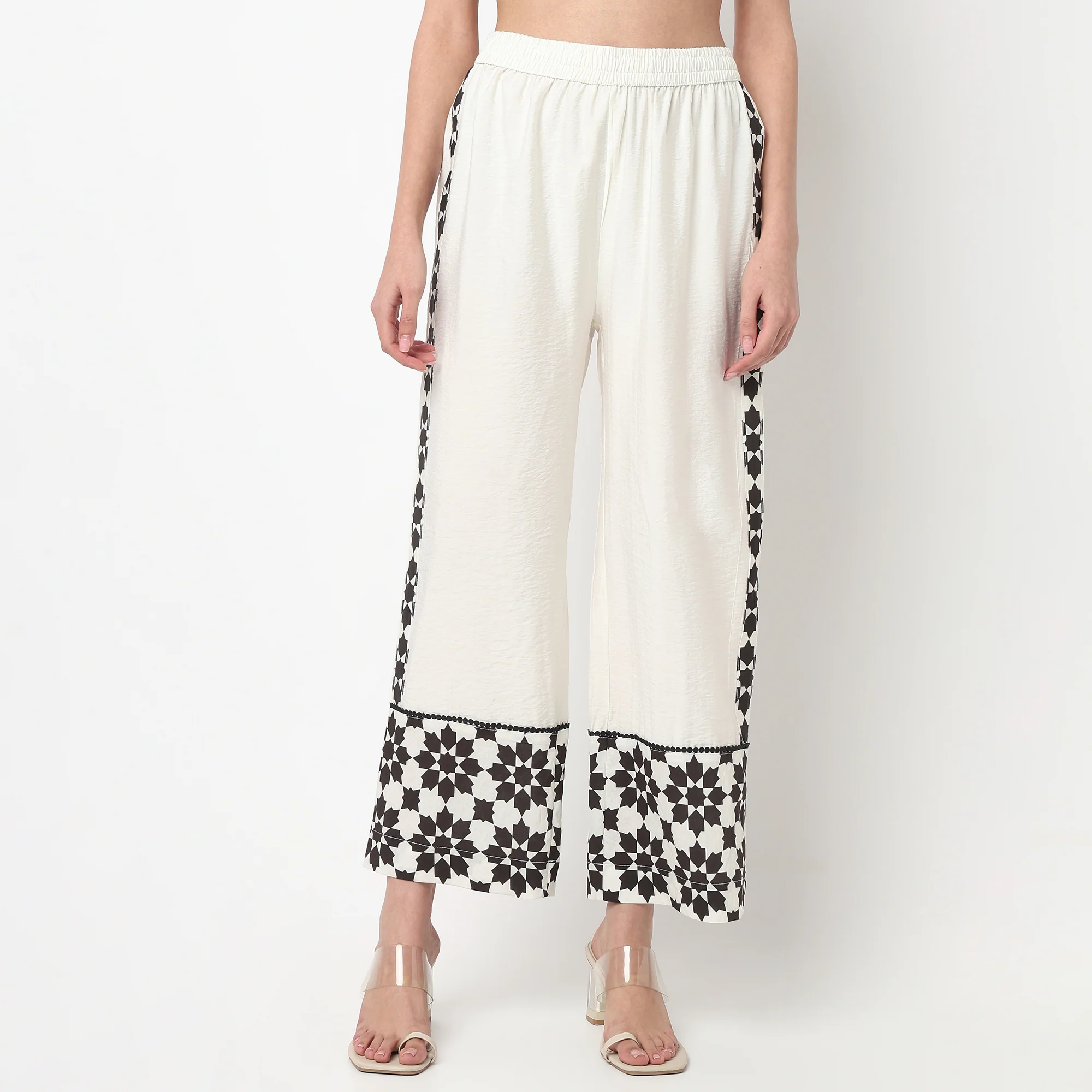 Printed Collar Kurta with Pant Set - Image 6