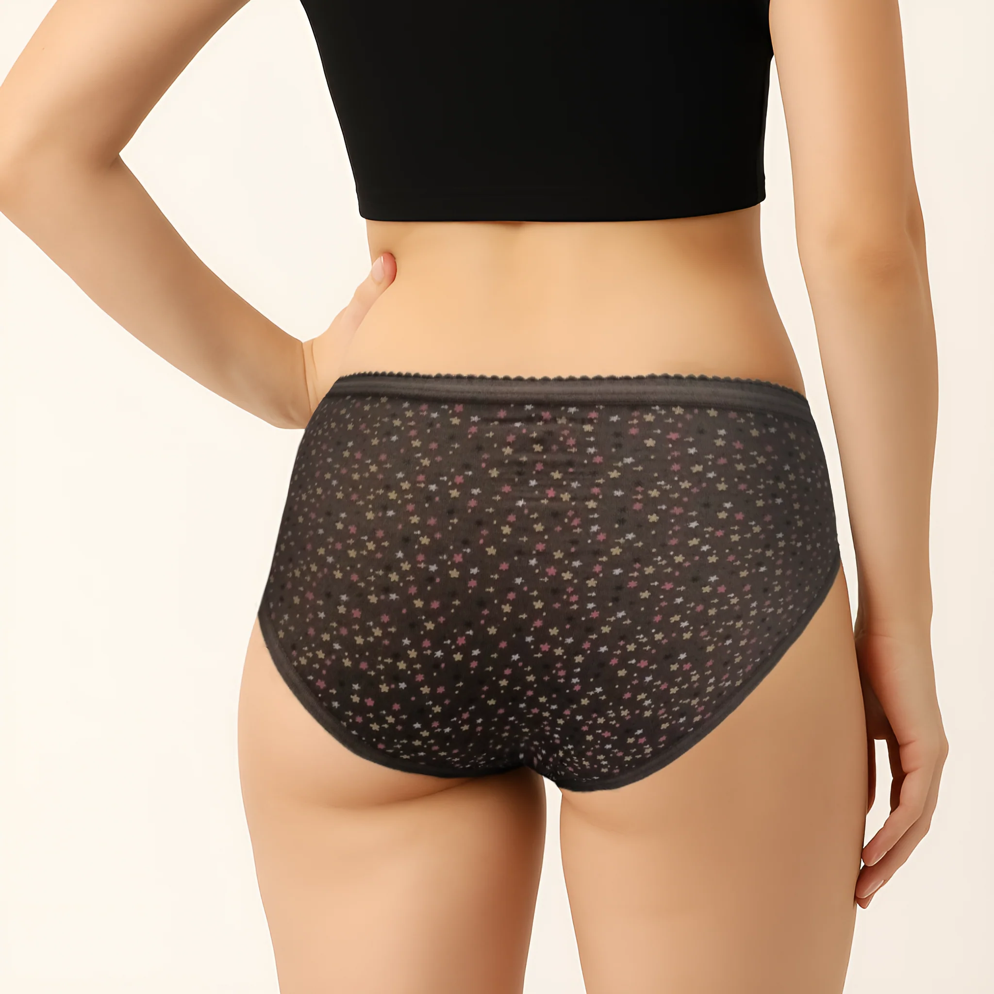Printed Cotton Bikini Panties - Pack of 3 - Image 6