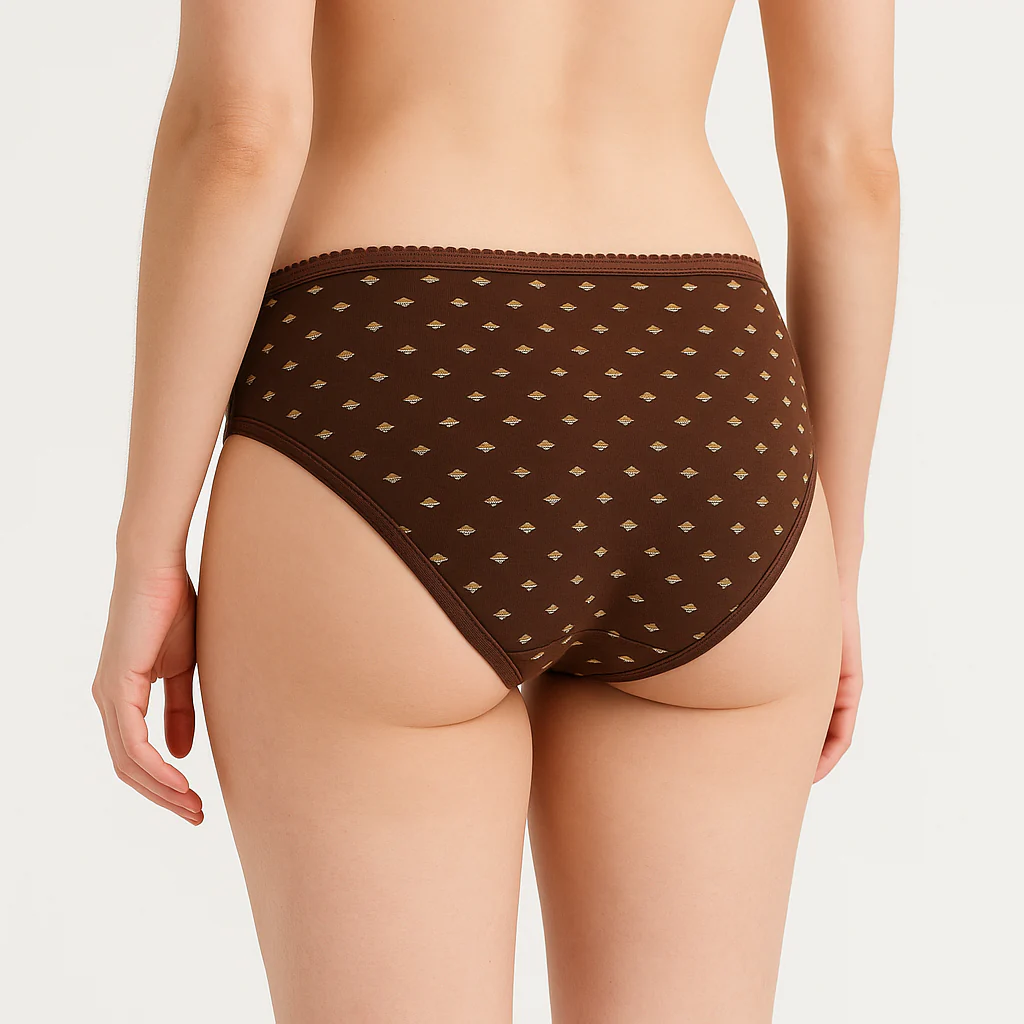 Printed Cotton Bikini Panties - Pack of 3 - Image 3