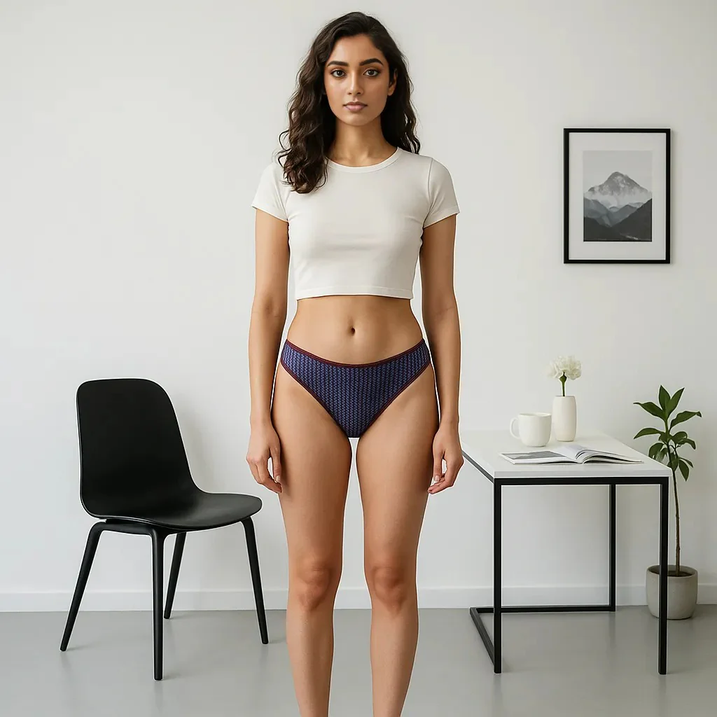 Printed Cotton Bikini Panties - Pack of 3