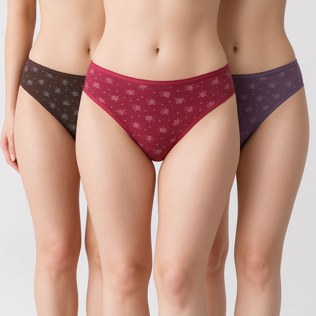 Printed Cotton Panties - Pack of 3 - Image 7