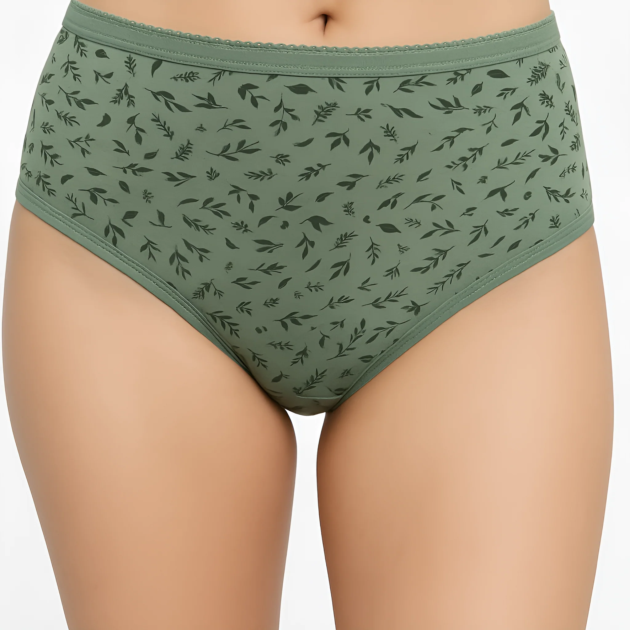 Printed Cotton Full Brief Panties - Pack of 3 - Image 6
