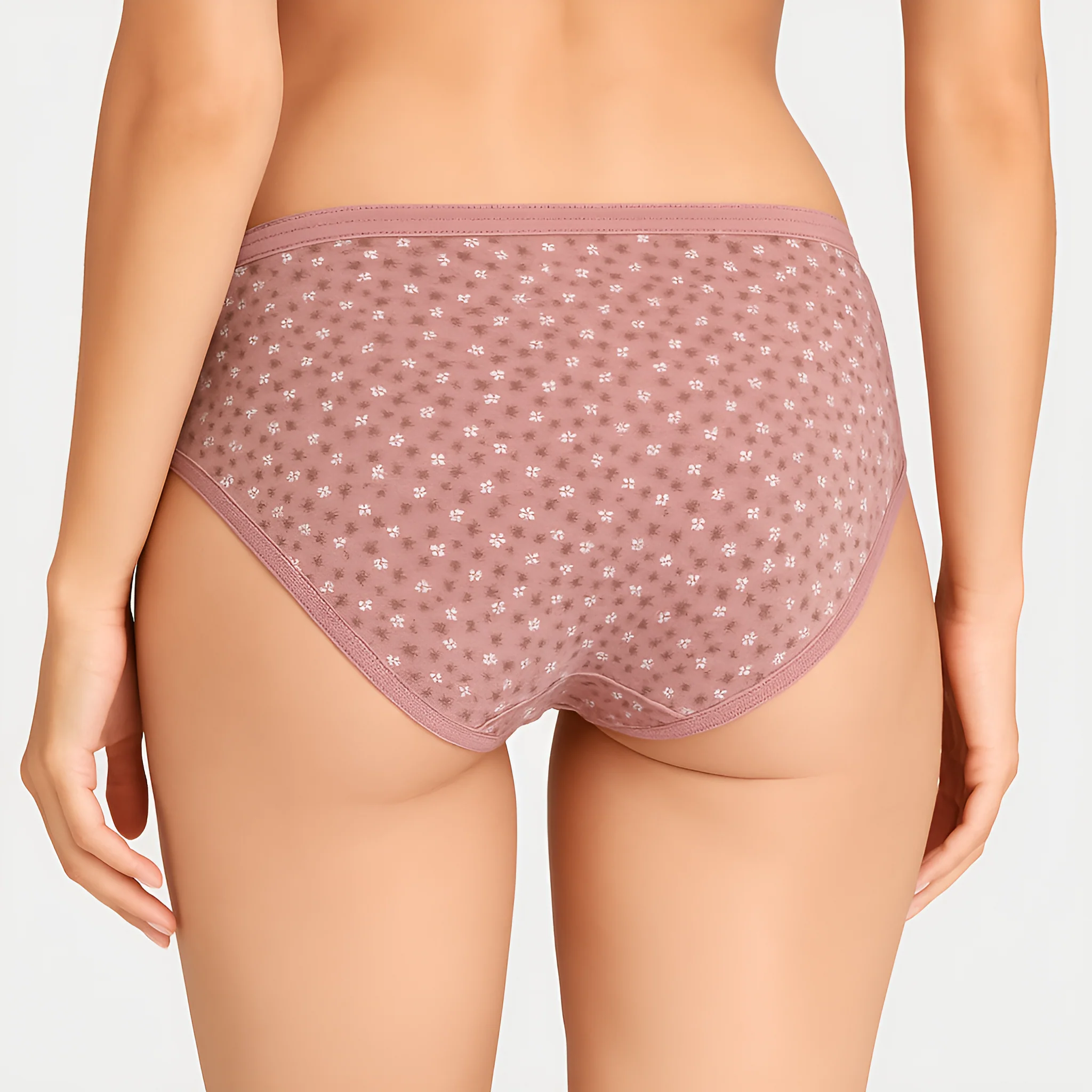 Printed Cotton Full Brief Panties - Pack of 3 - Image 3