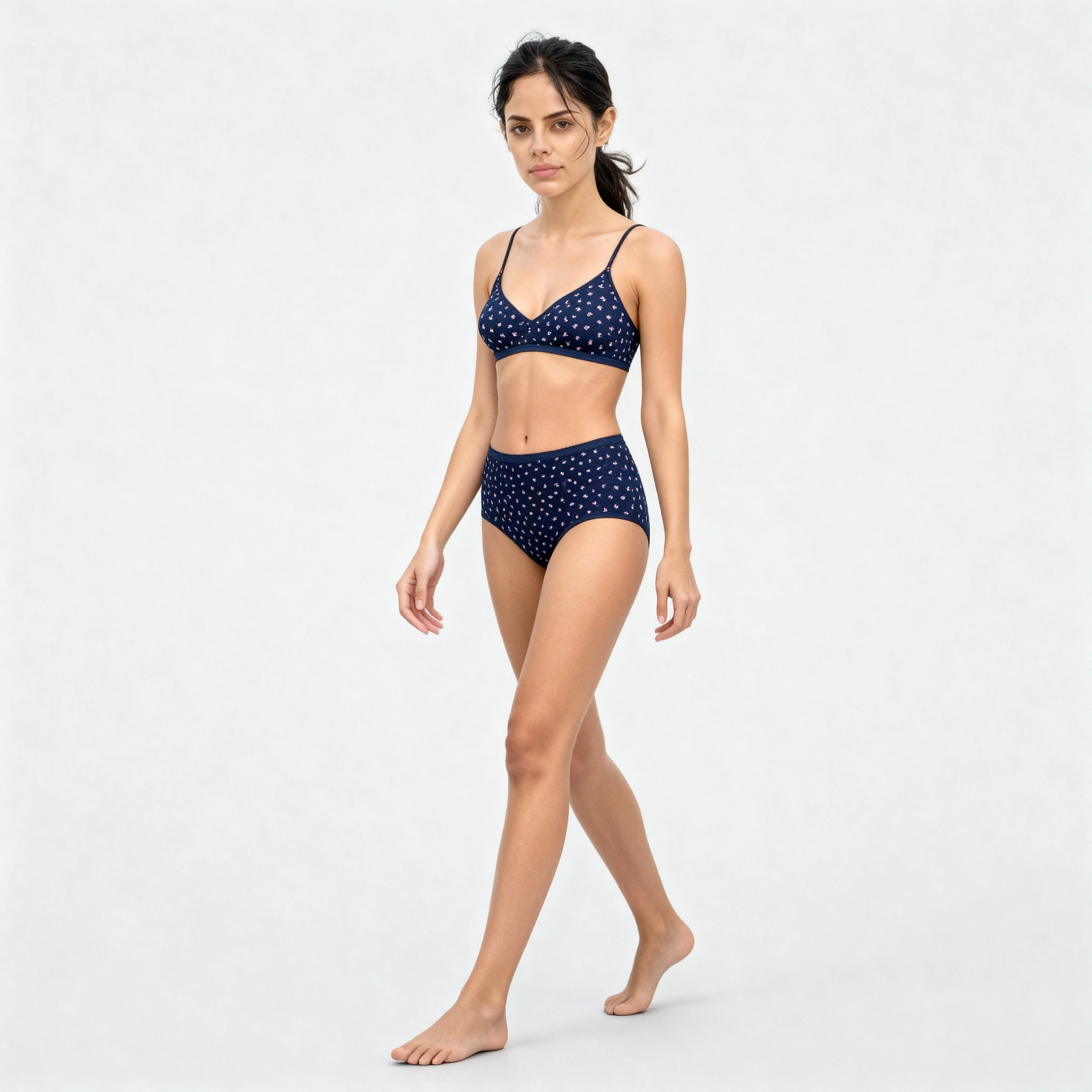 Printed Cotton Full Brief Panties - Pack of 3 - Image 2