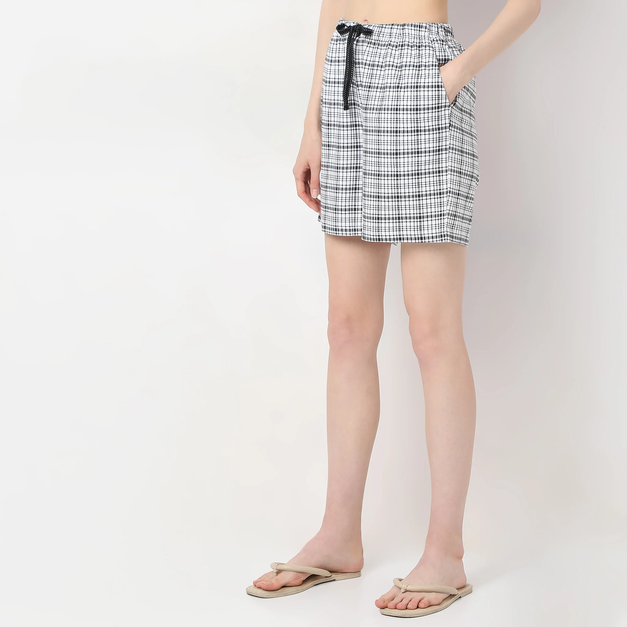 Printed Lounge Shorts - Image 5