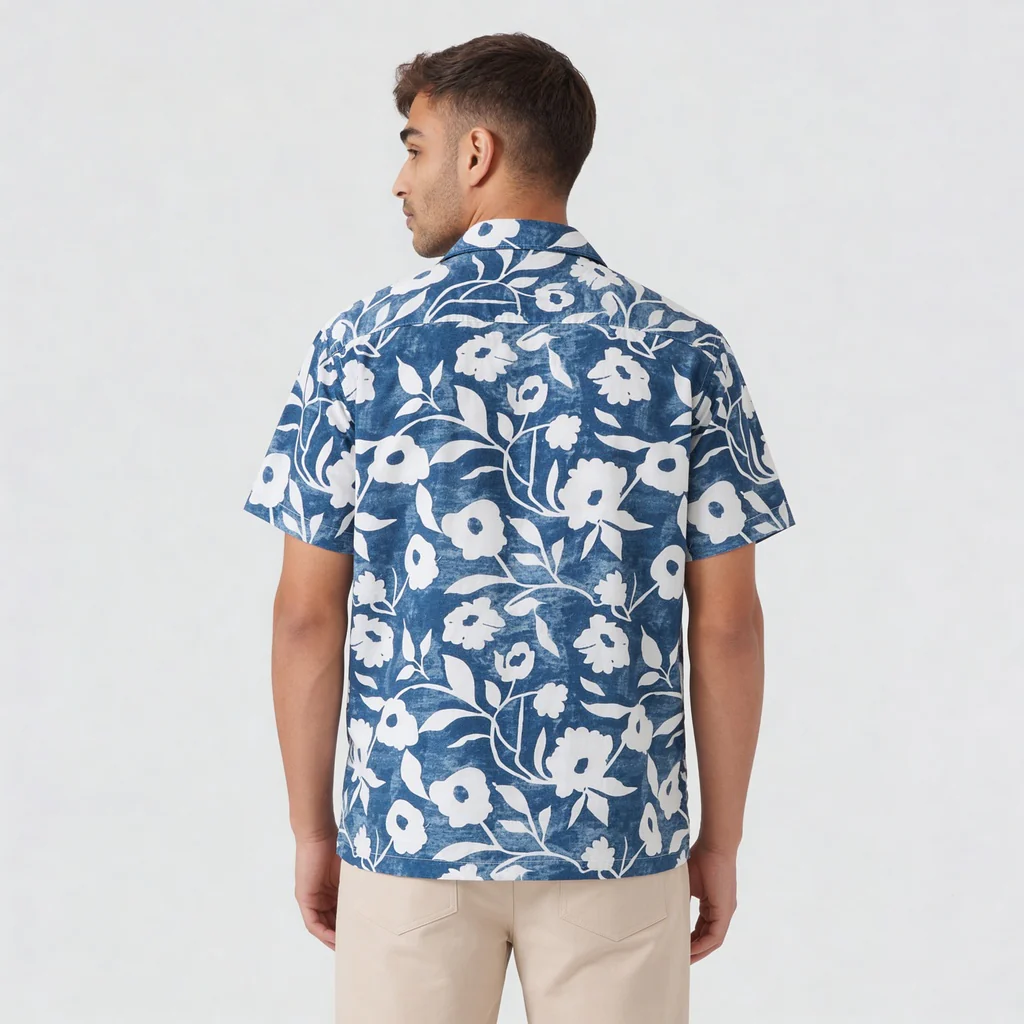 Printed Cuban Retreat Shirt - Image 3