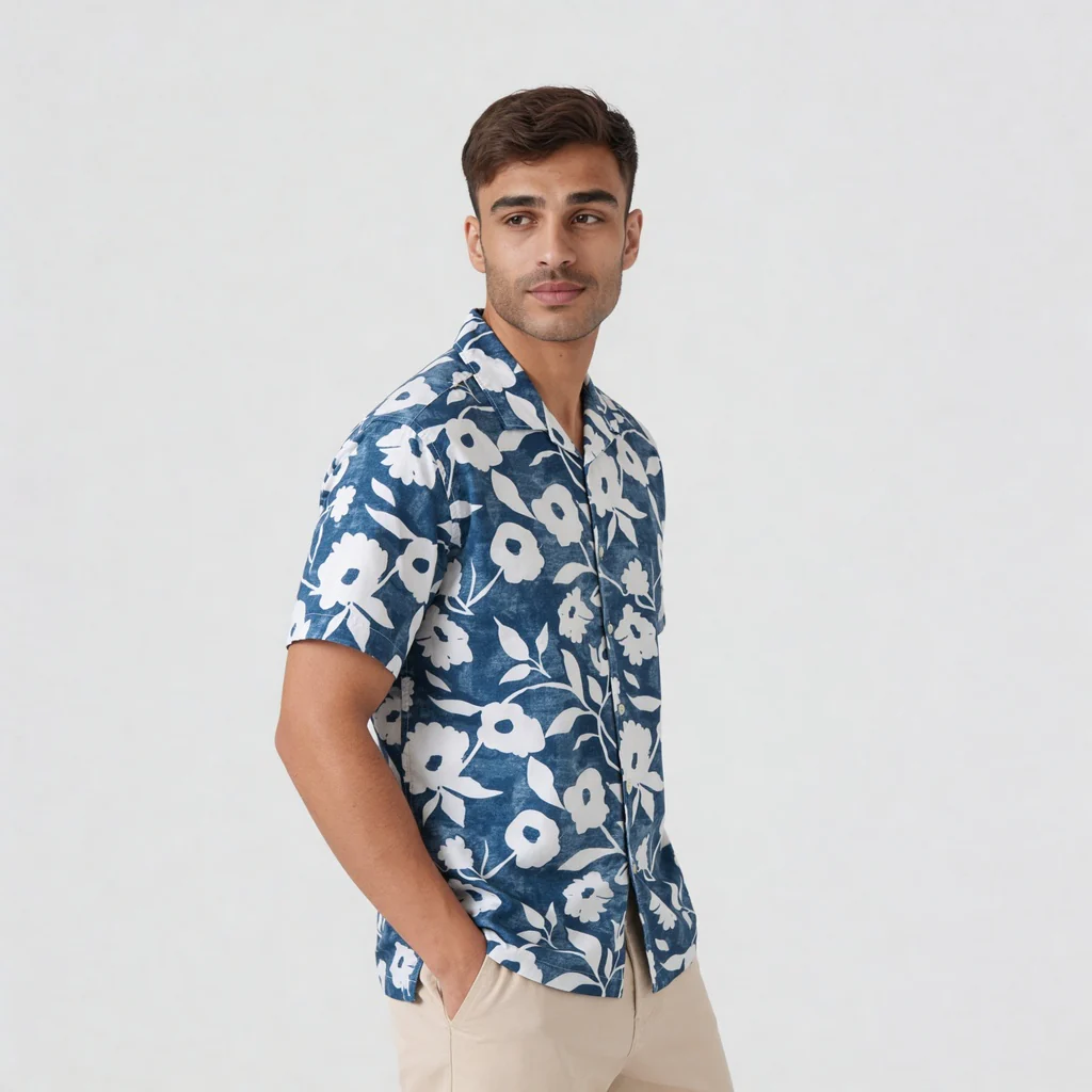 Printed Cuban Retreat Shirt - Image 5