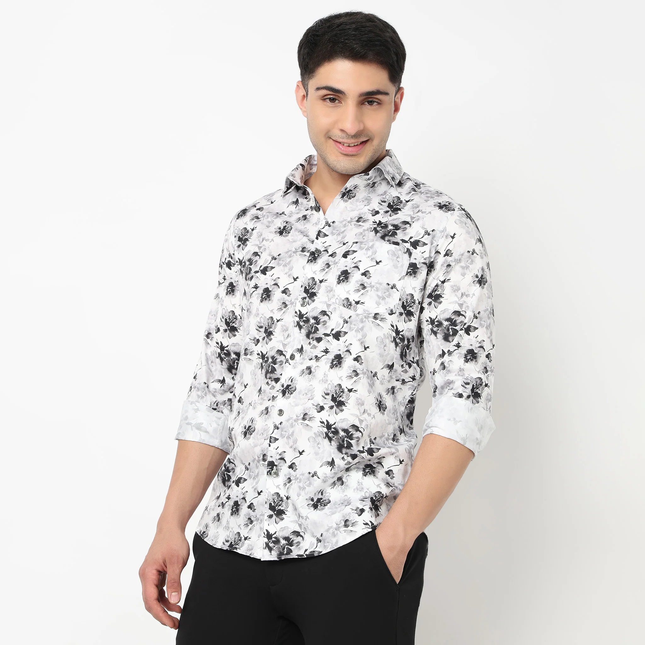 Printed Cuban Shirt - Image 5