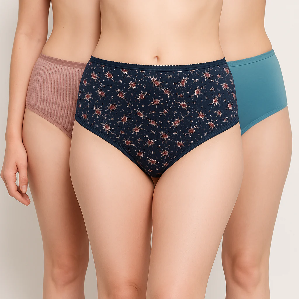 Printed Full Brief Panties - Pack of 3 - Image 7