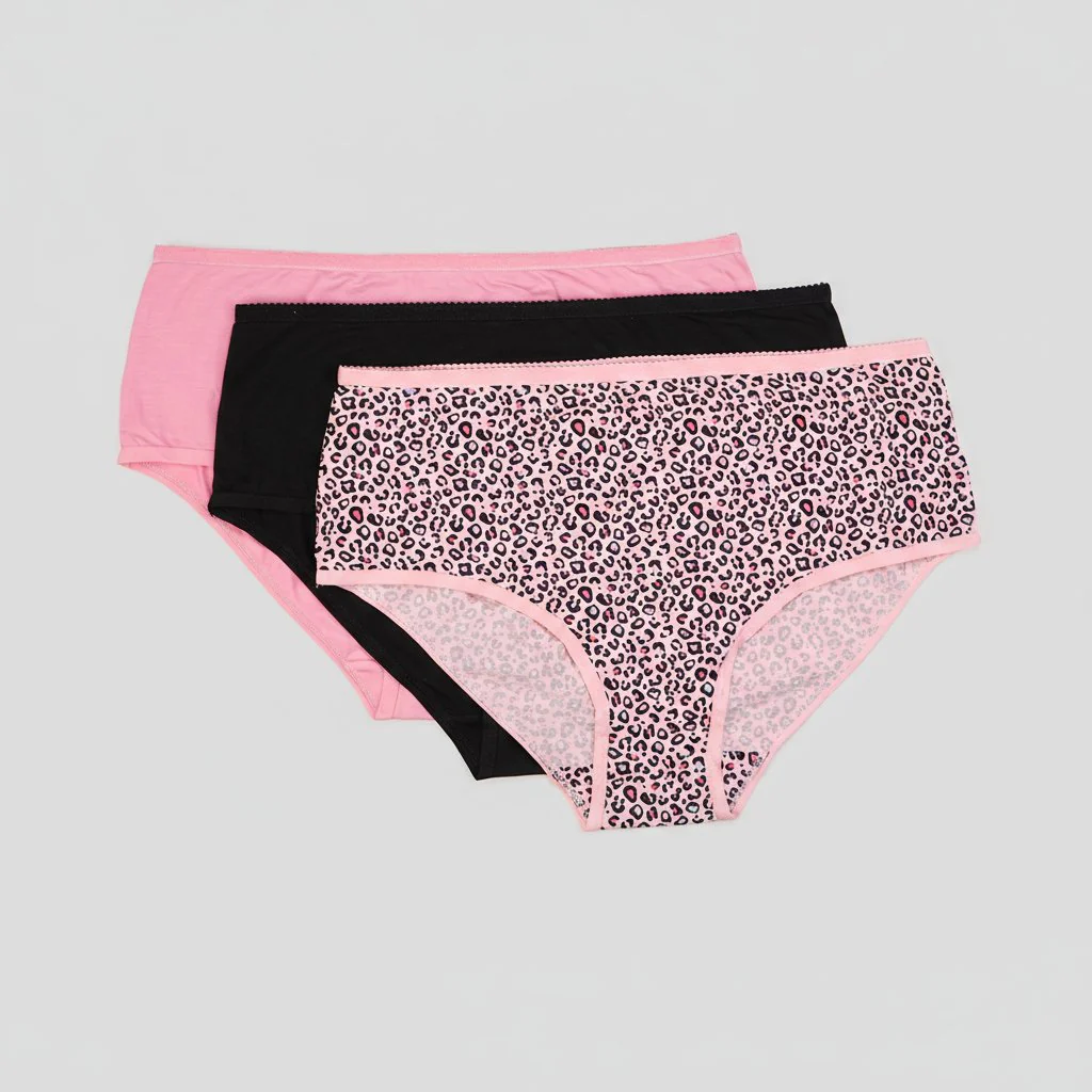 Printed Full Brief Panties - Pack of 3 - Image 6