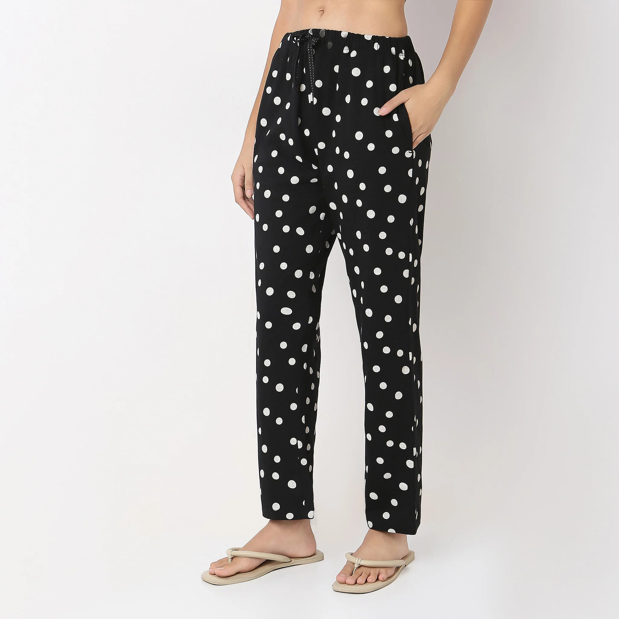 Printed Full Length Lounge Pyjamas - Image 5