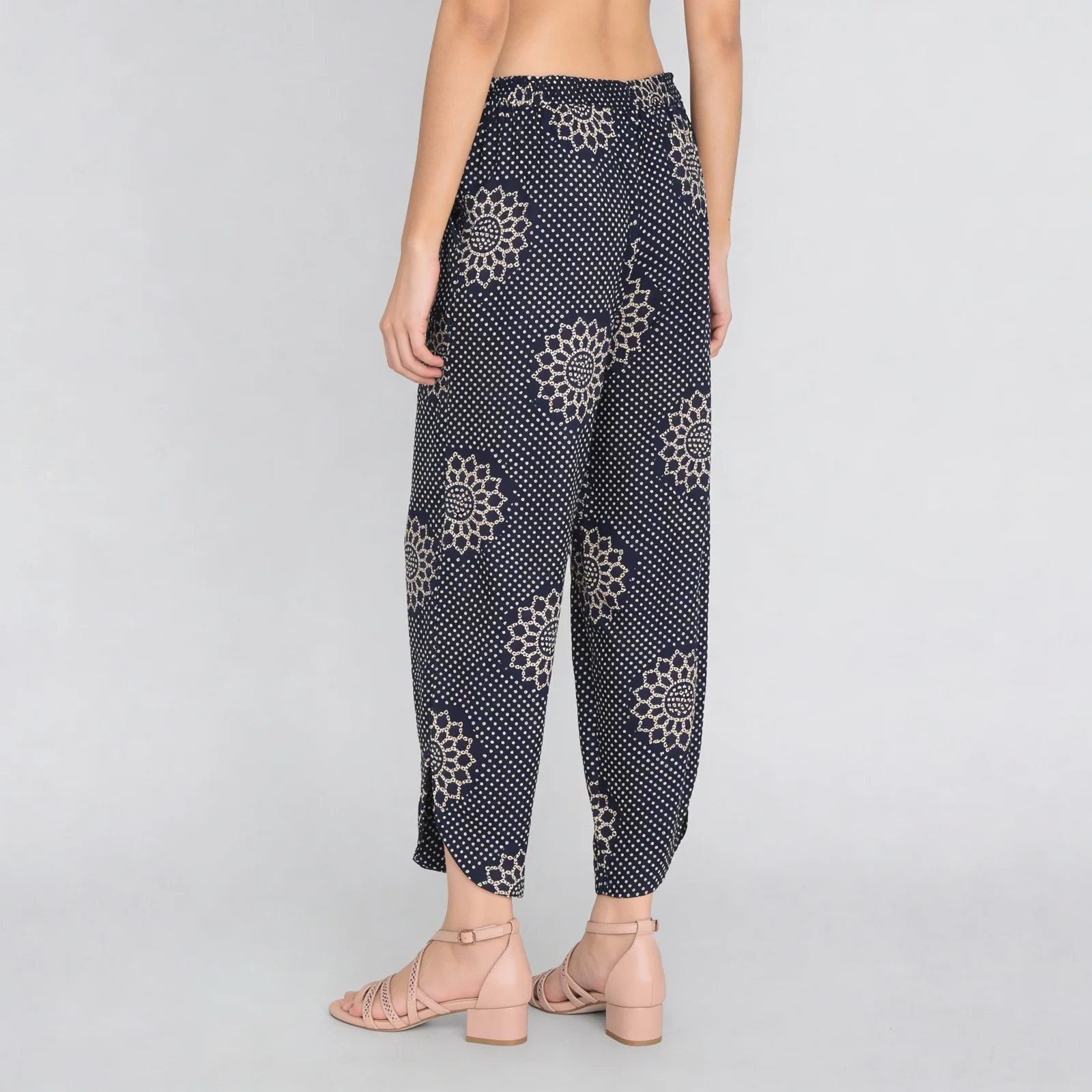 Printed Full Length Travel Pants - Image 3