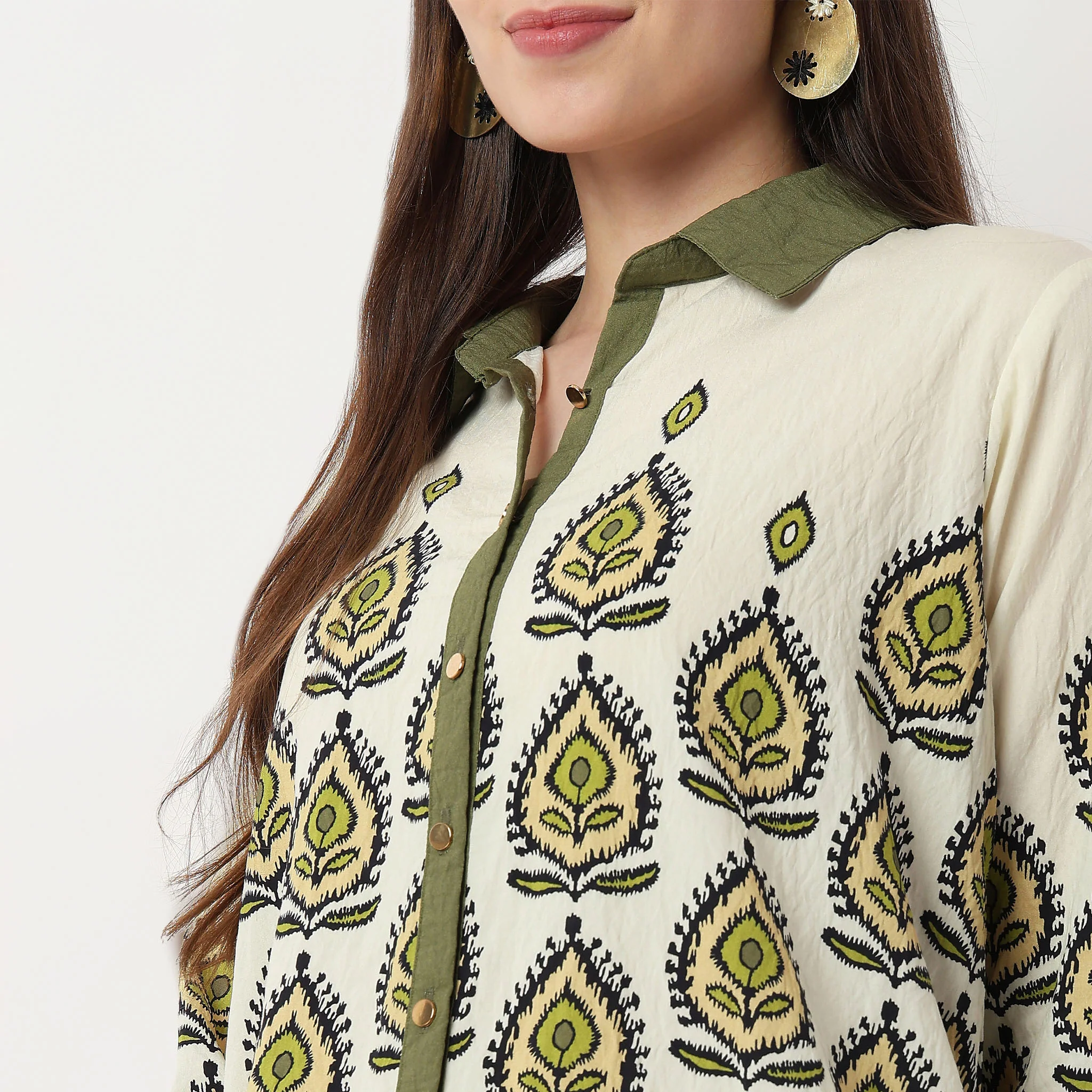 Printed Full Sleeve Shirt - Image 4