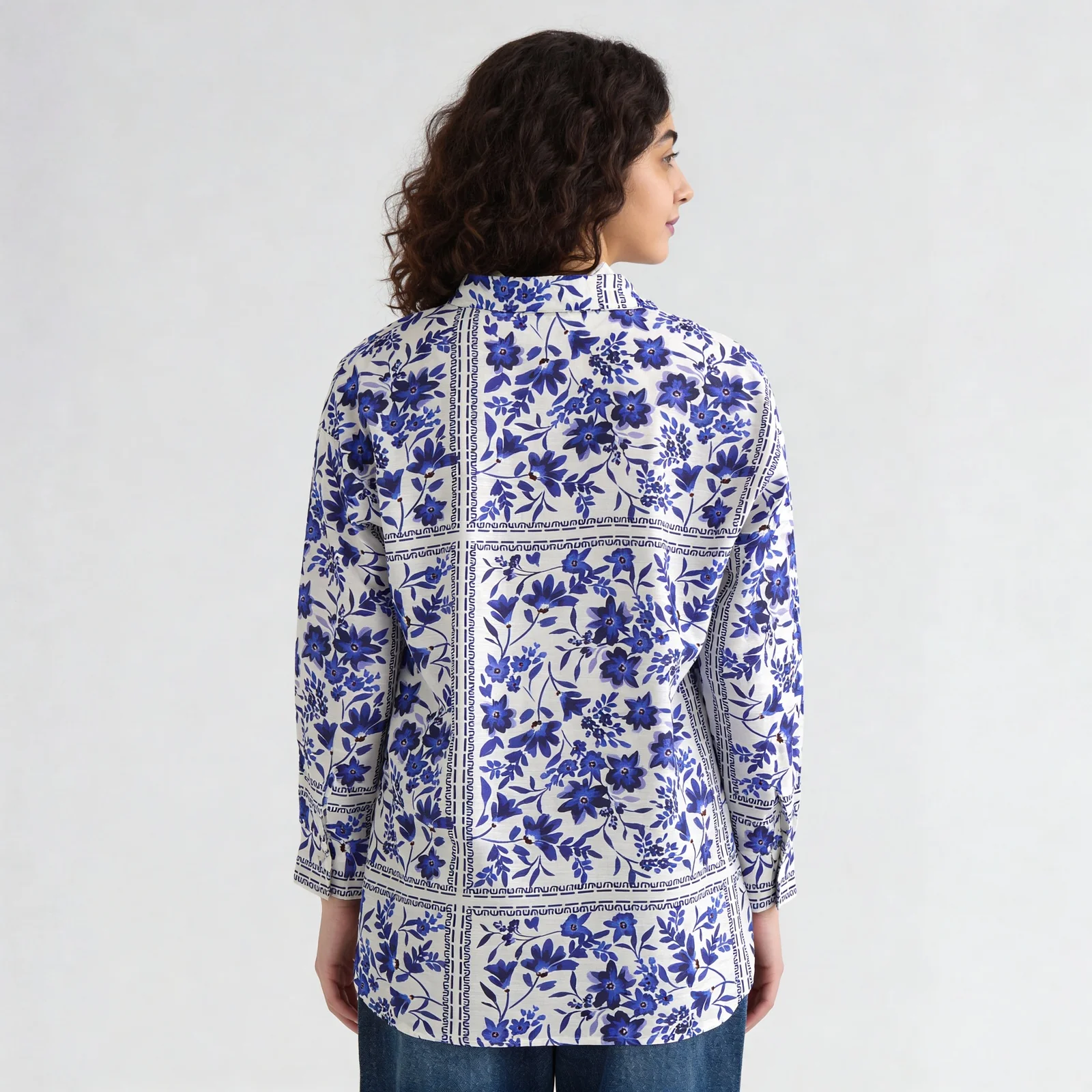 Printed Full Sleeve Shirt - Image 3