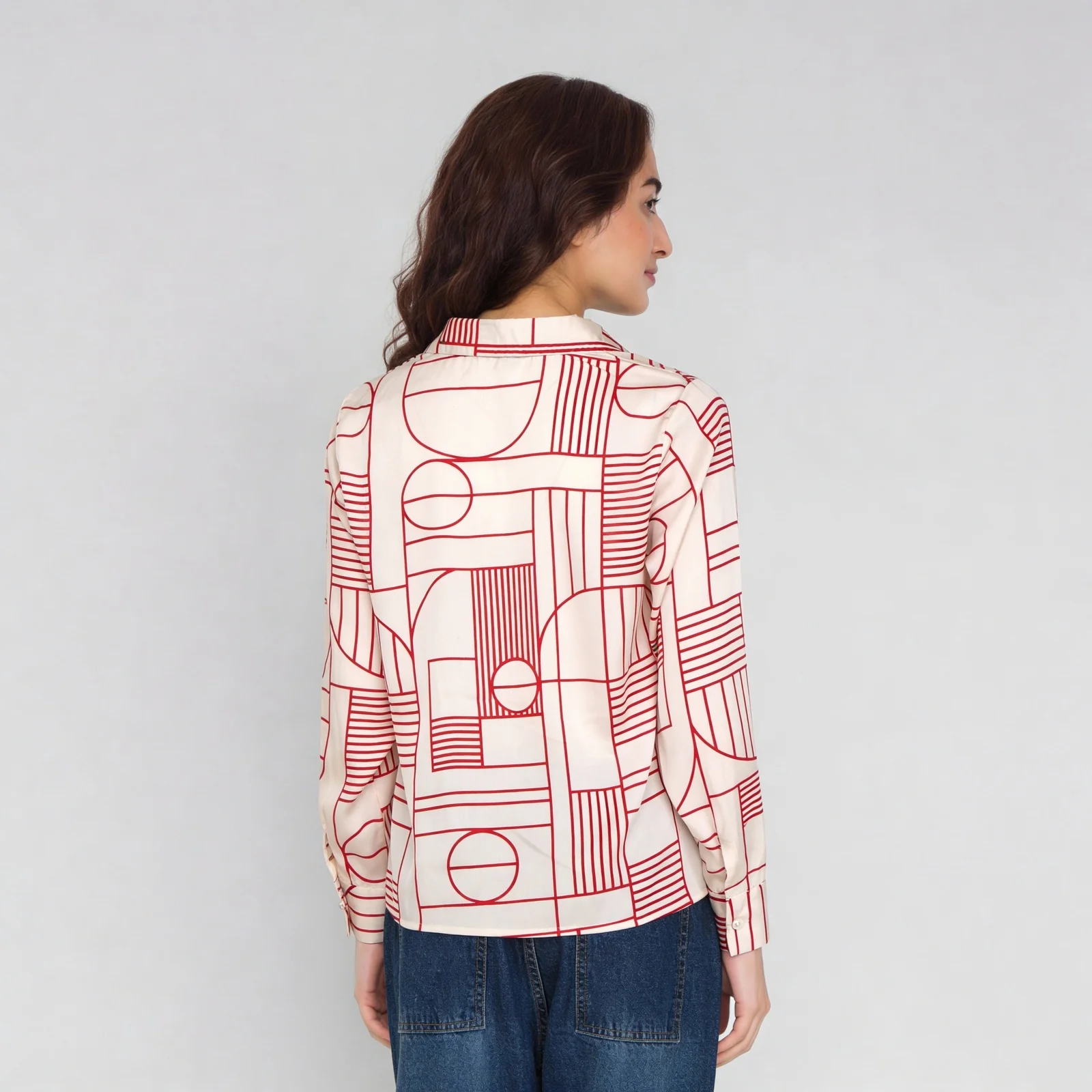 Printed Full Sleeve Shirt - Image 3