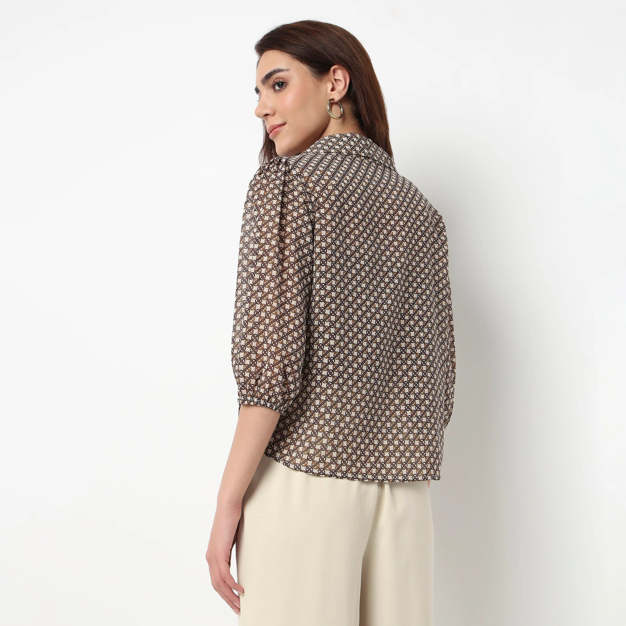 Printed Full Sleeve Top - Image 3