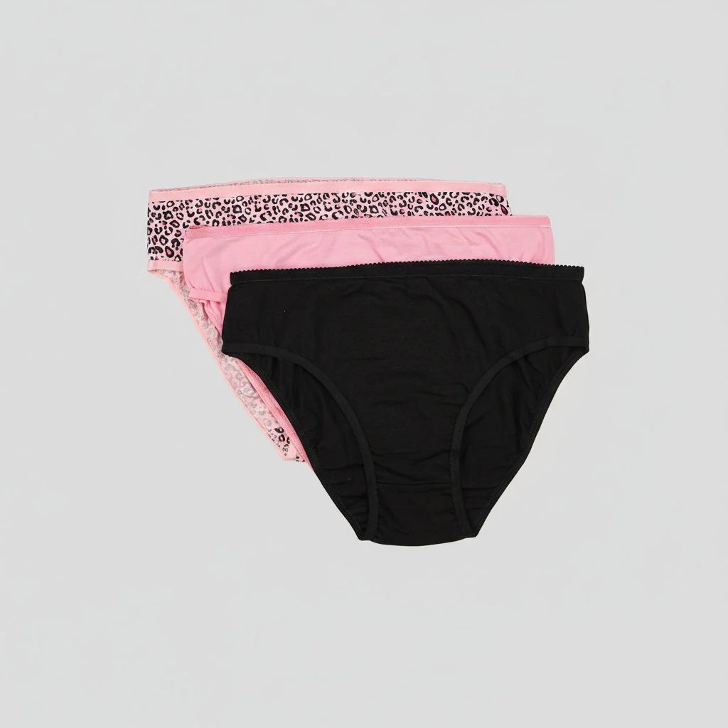 Printed High Leg Panties - Pack of 3 - Image 6