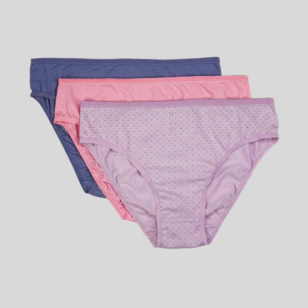 Printed High Leg Panties - Pack of 3 - Image 6