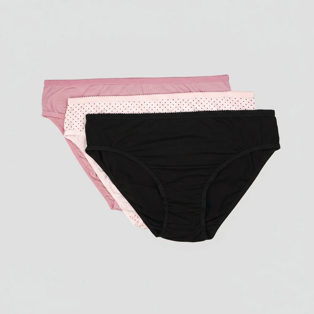 Printed High Leg Panties - Pack of 3 - Image 6