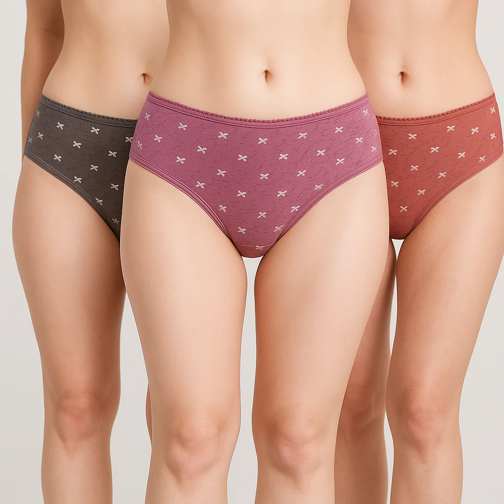 Printed Hipster Panties - Pack of 3 - Image 7
