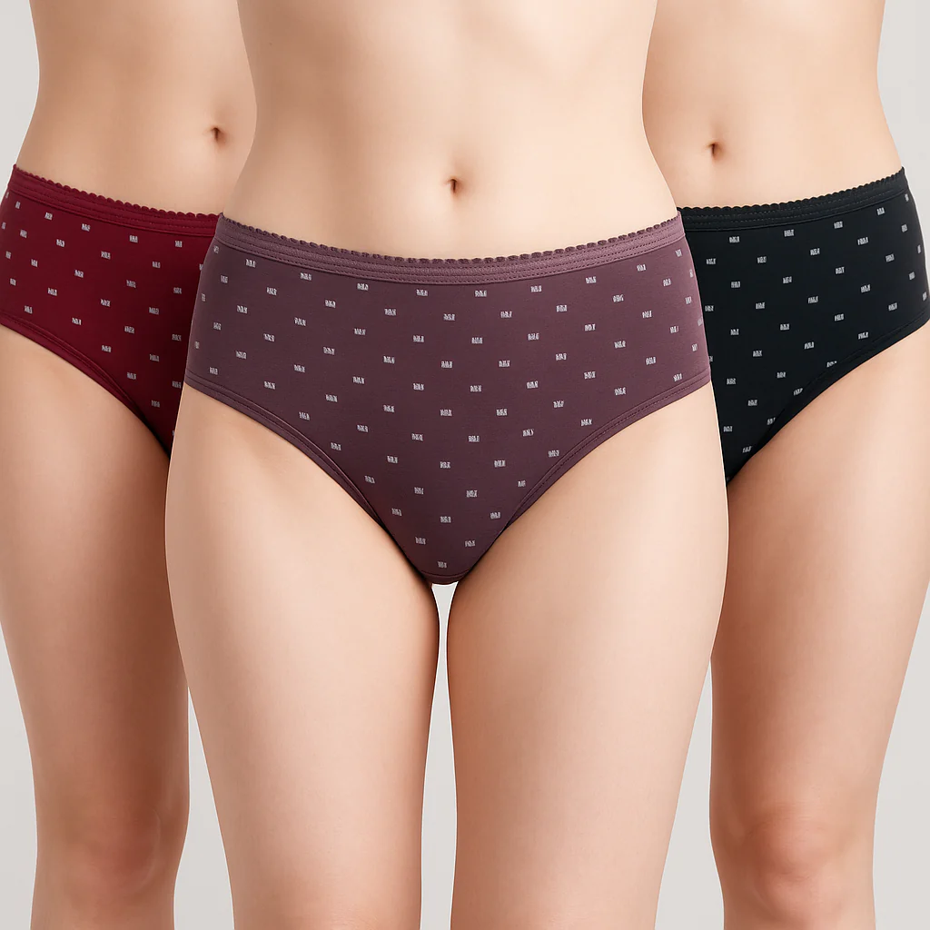 Printed Hipster Panties - Pack of 3 - Image 7