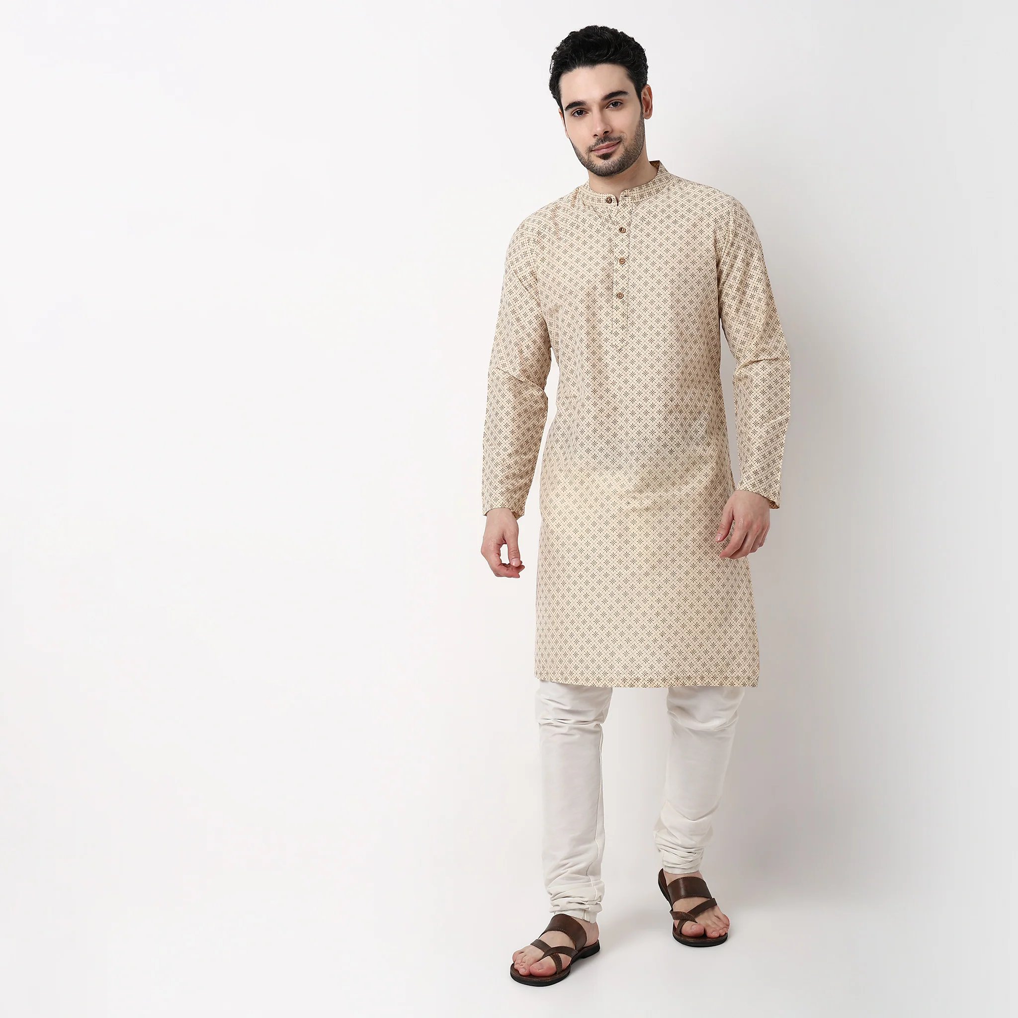 Printed Long Kurta - Image 2
