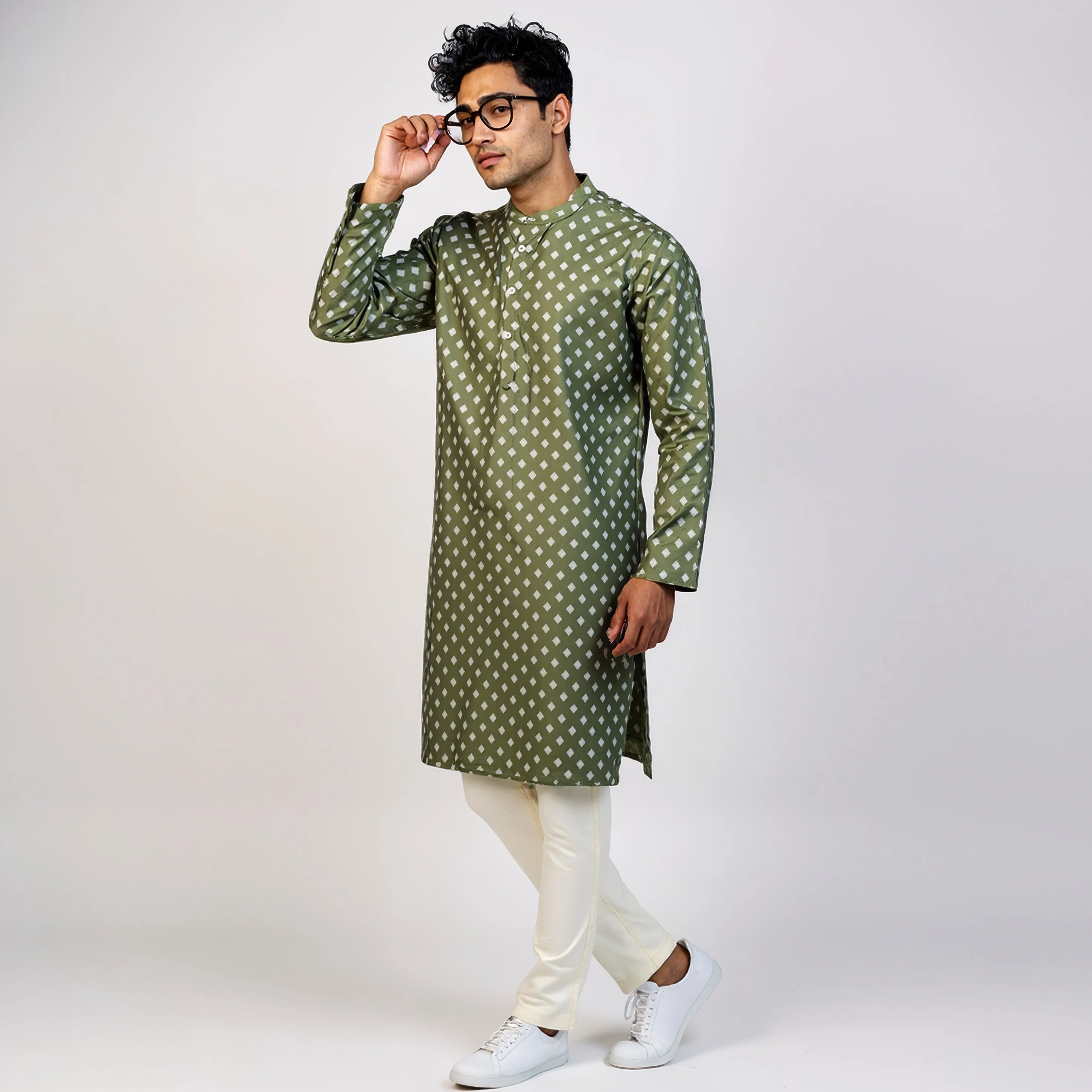 Printed Long Kurta - Image 6