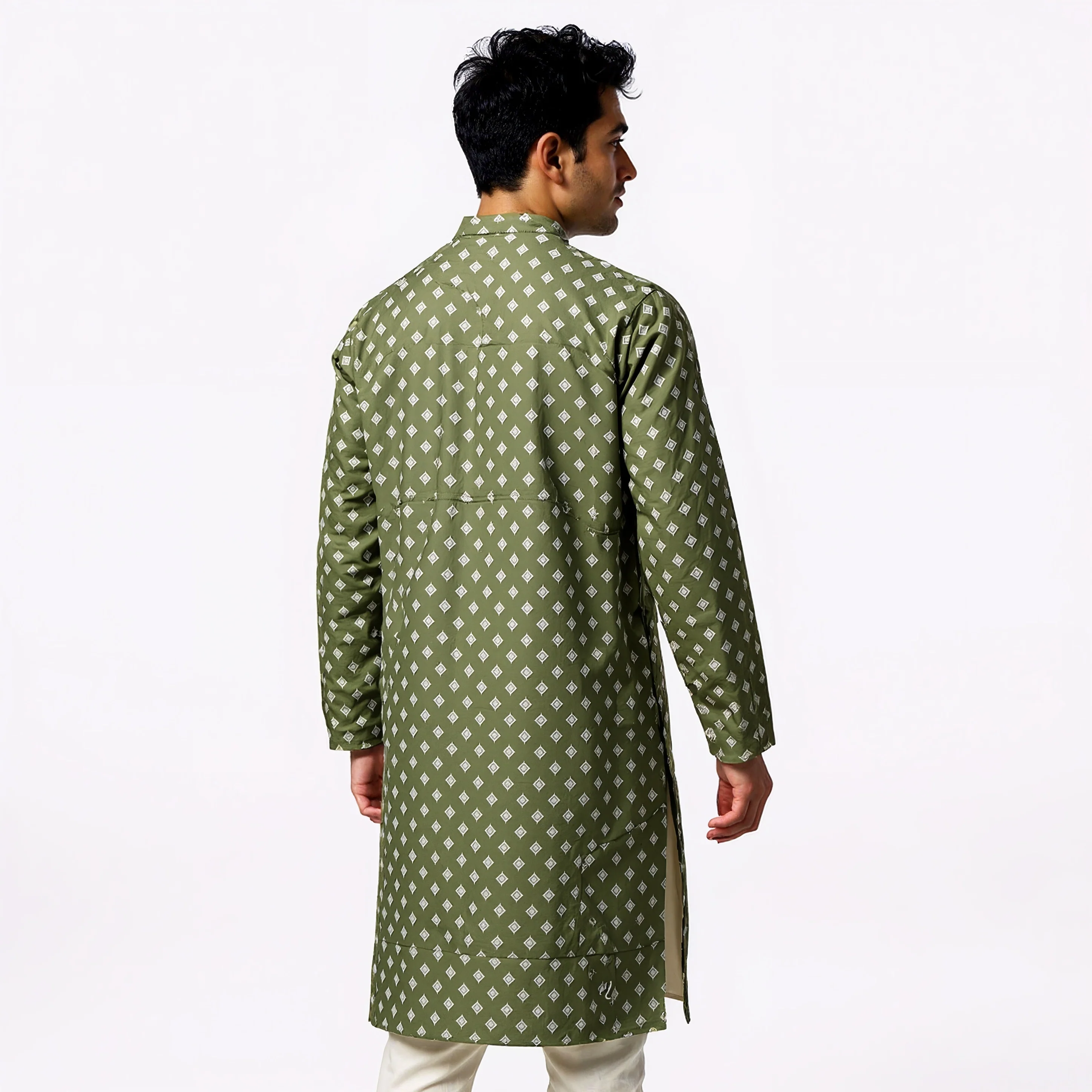 Printed Long Kurta - Image 8