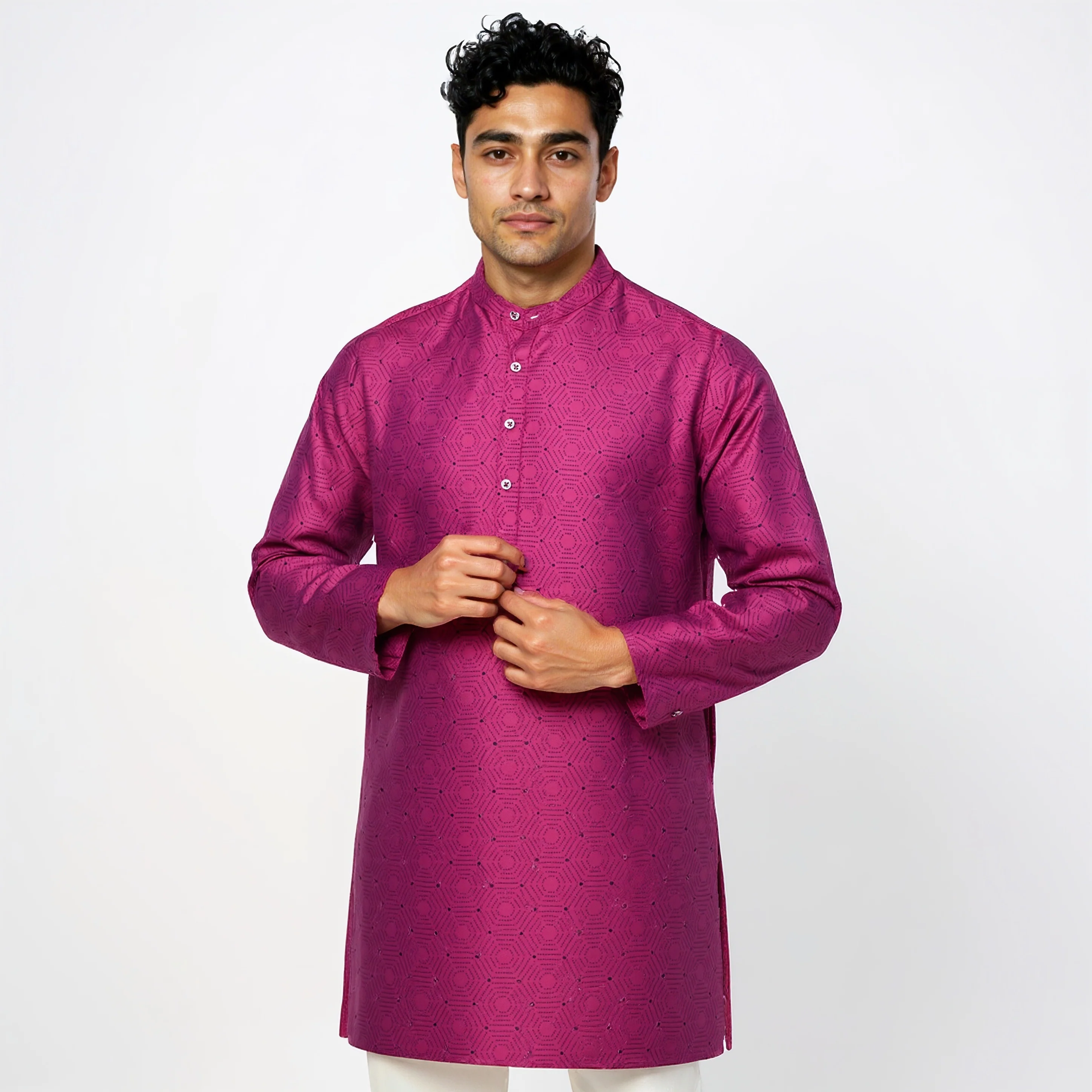 Printed Long Kurta - Image 2