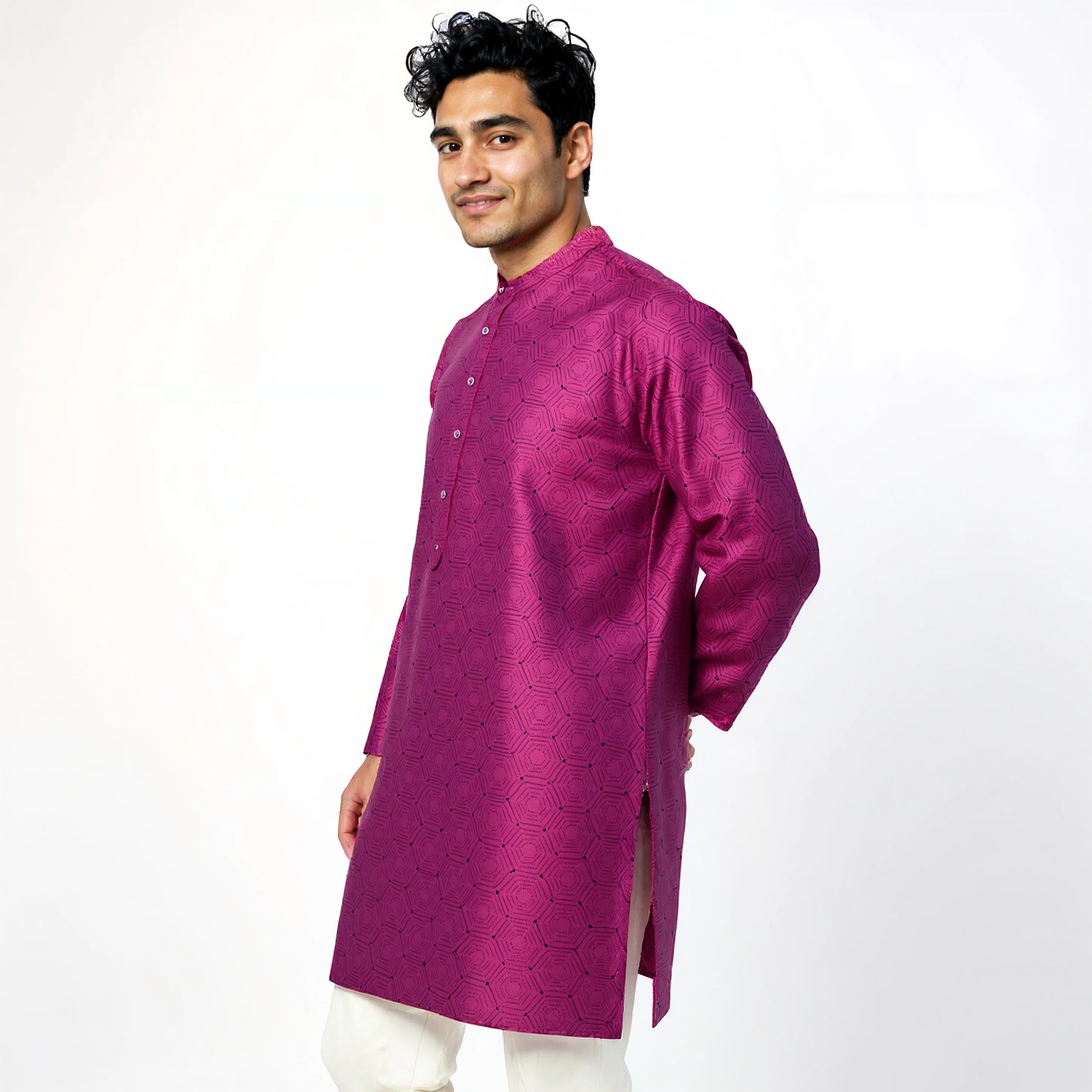 Printed Long Kurta - Image 5