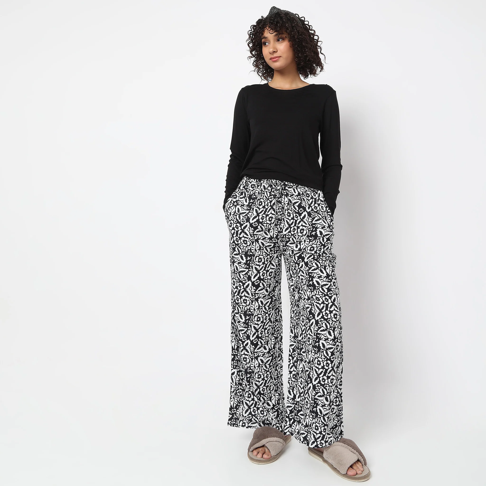 Printed Lounge Palazzos